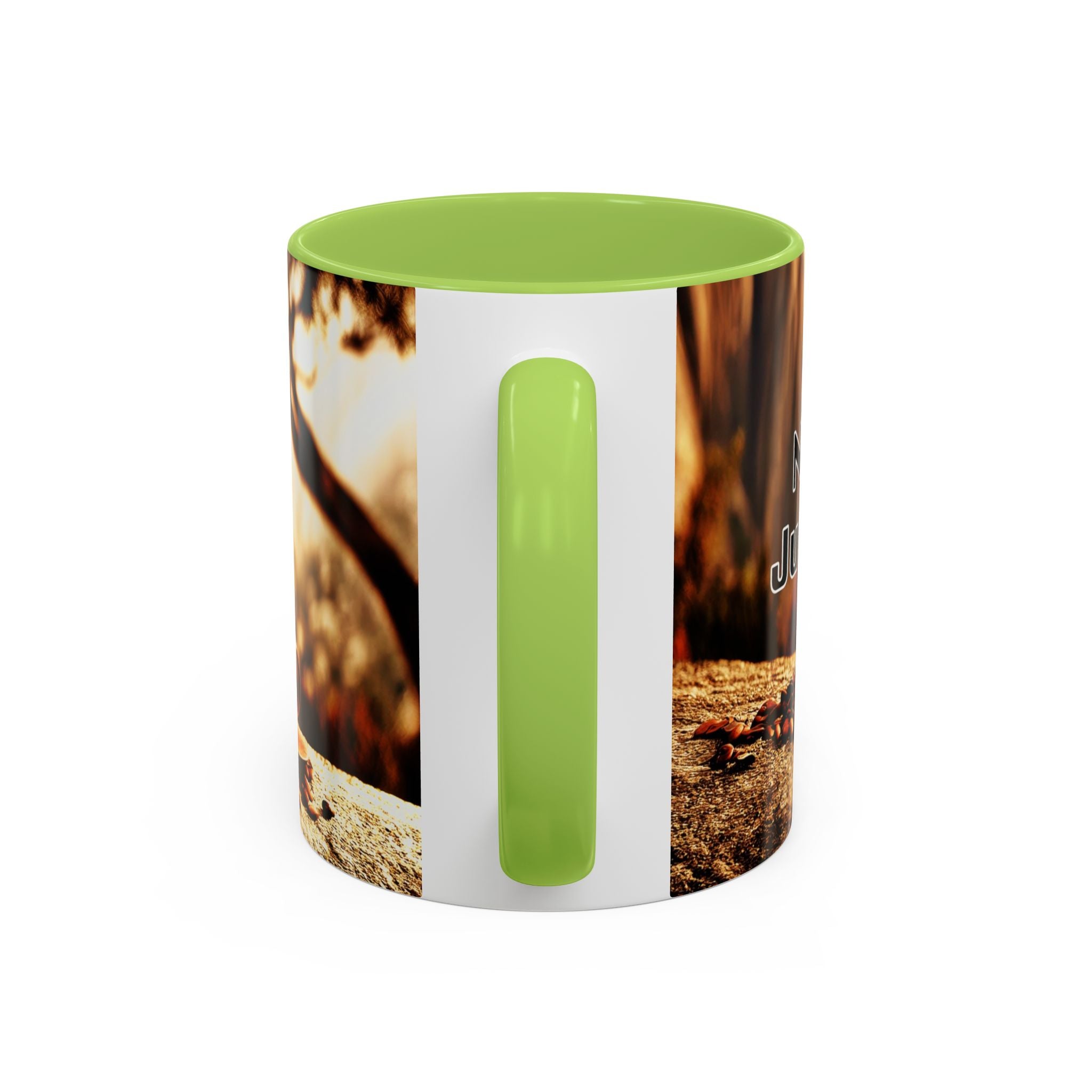 Coffee Mug — “No Chains on My Soul, Just Need Some Coffee” Accent Ceramic Mug (11/15 oz)