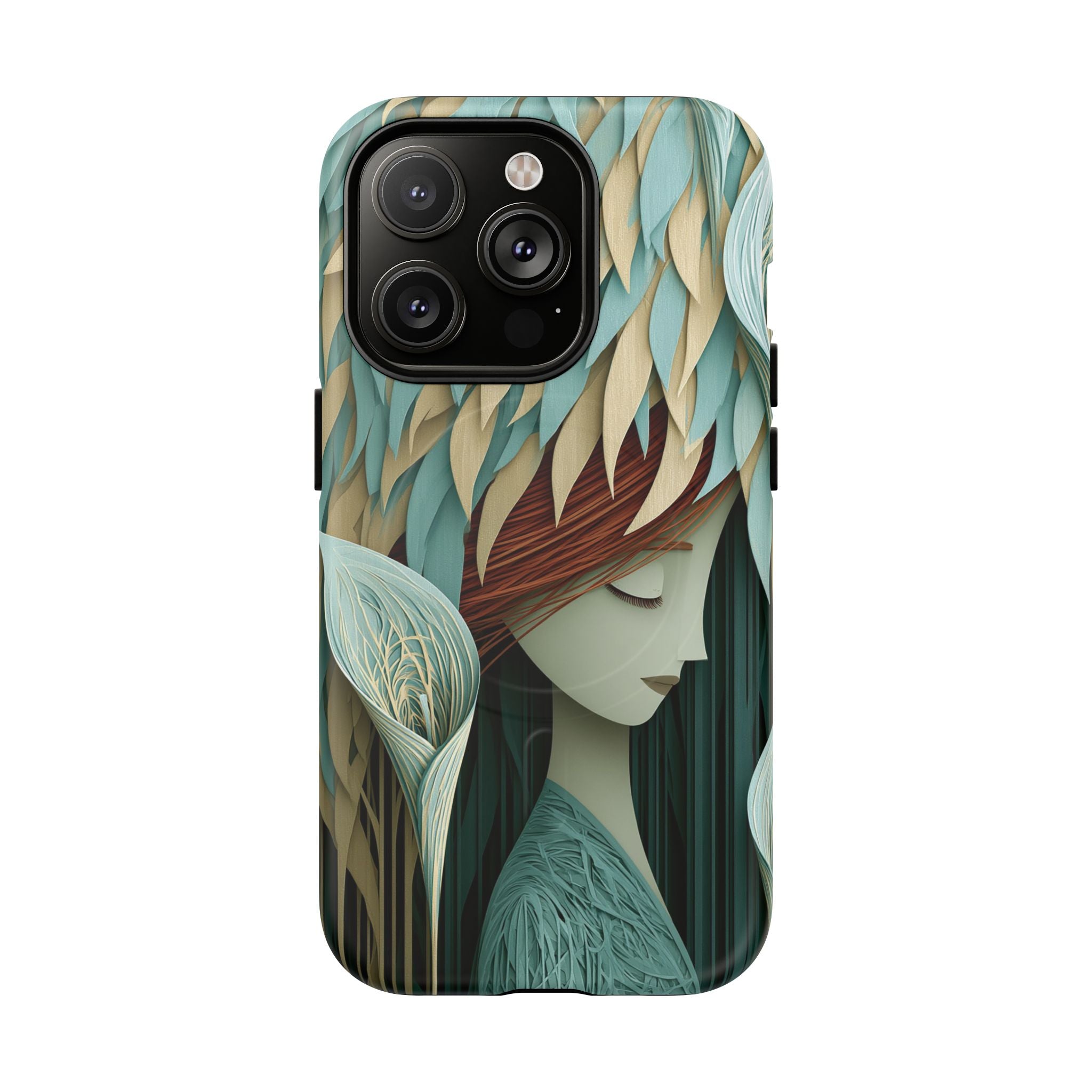 Artistic Forest Nymph Tough Magnetic Phone Case