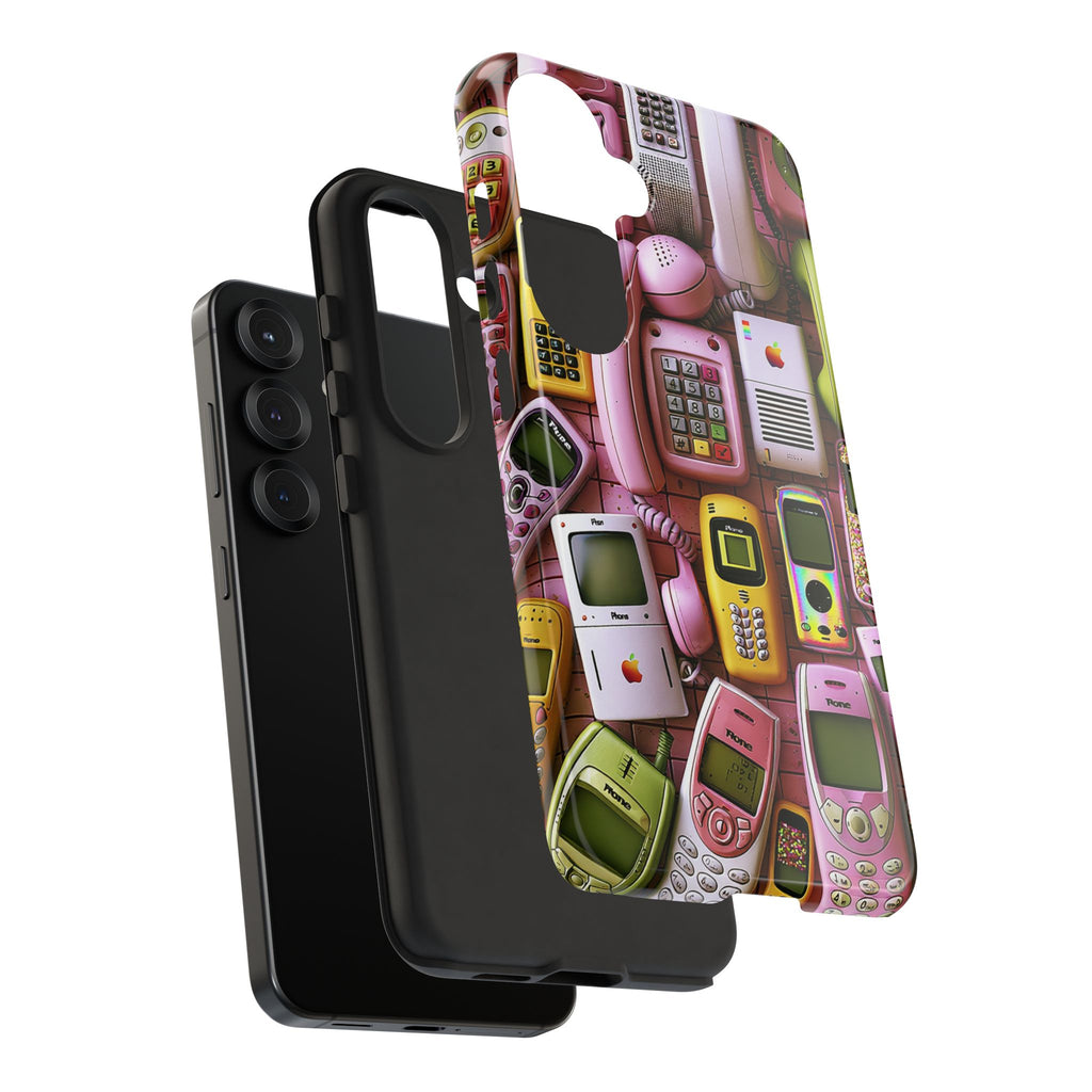 Phone Case — Surreal VR Cityscape Illustration