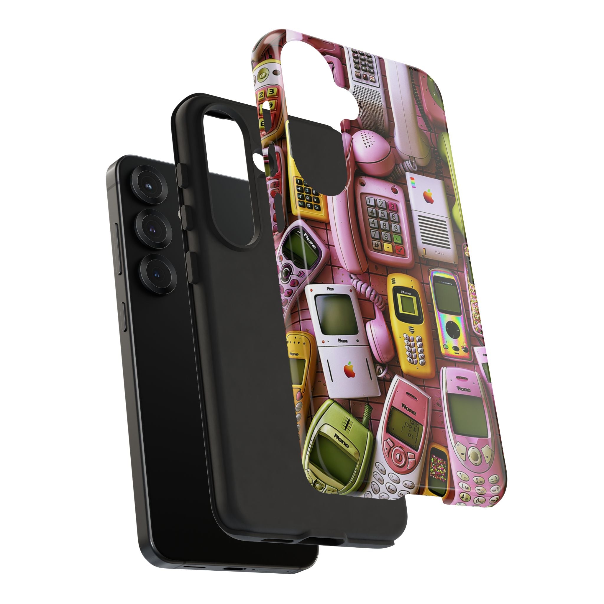 Phone Case — Surreal VR Cityscape Illustration