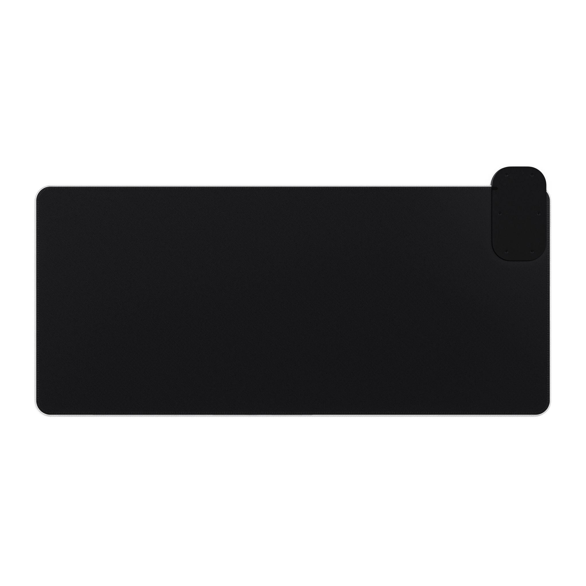 LED RGB Wireless Charging Gaming Mouse Pad — Water Fountain Nightscape Design