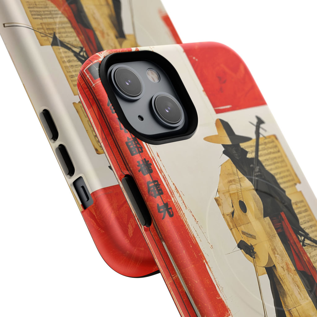 Samurai Art Phone Case — Tough Magnetic Protective iPhone Cover