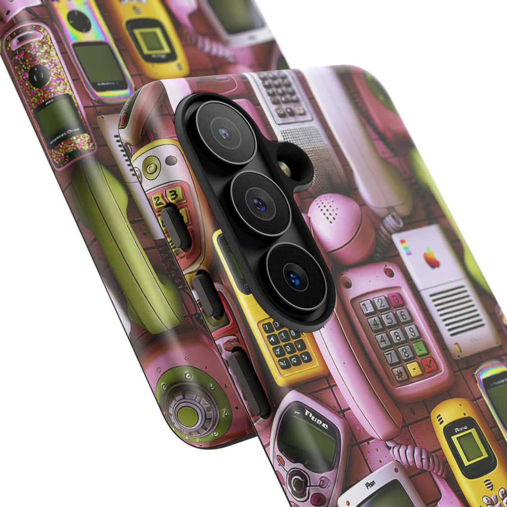 Phone Case — Surreal VR Cityscape Illustration