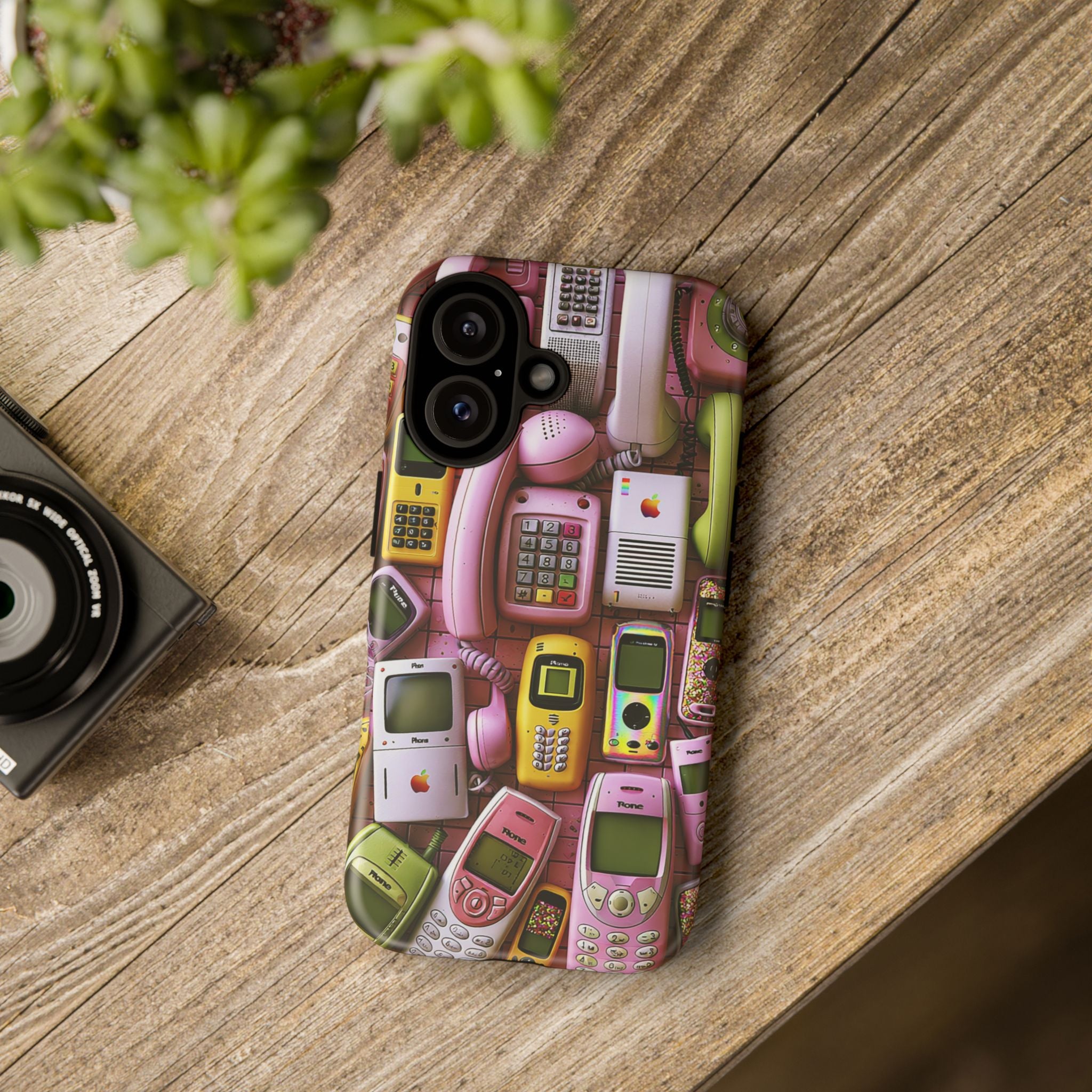 Phone Case — Surreal VR Cityscape Illustration