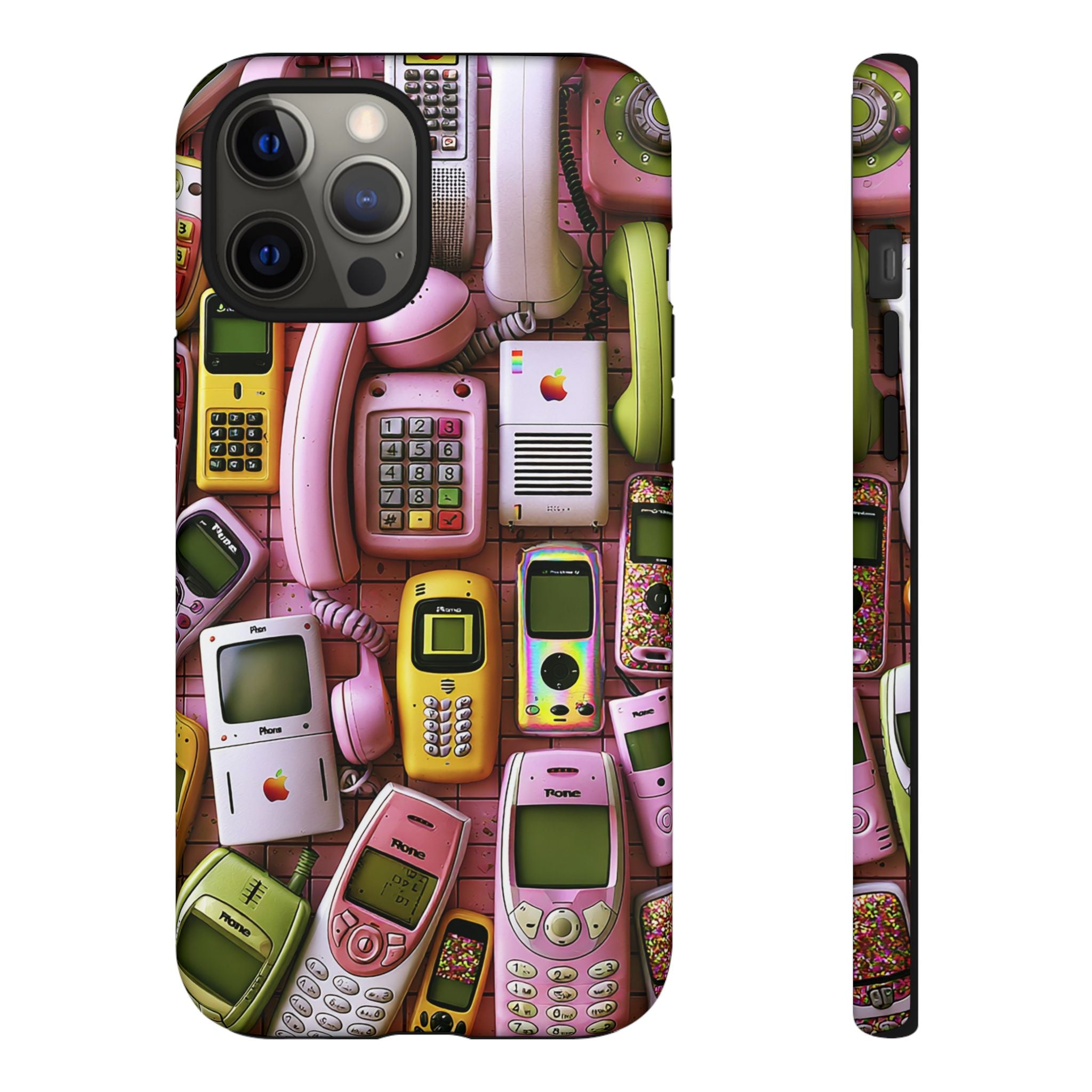 Phone Case — Surreal VR Cityscape Illustration