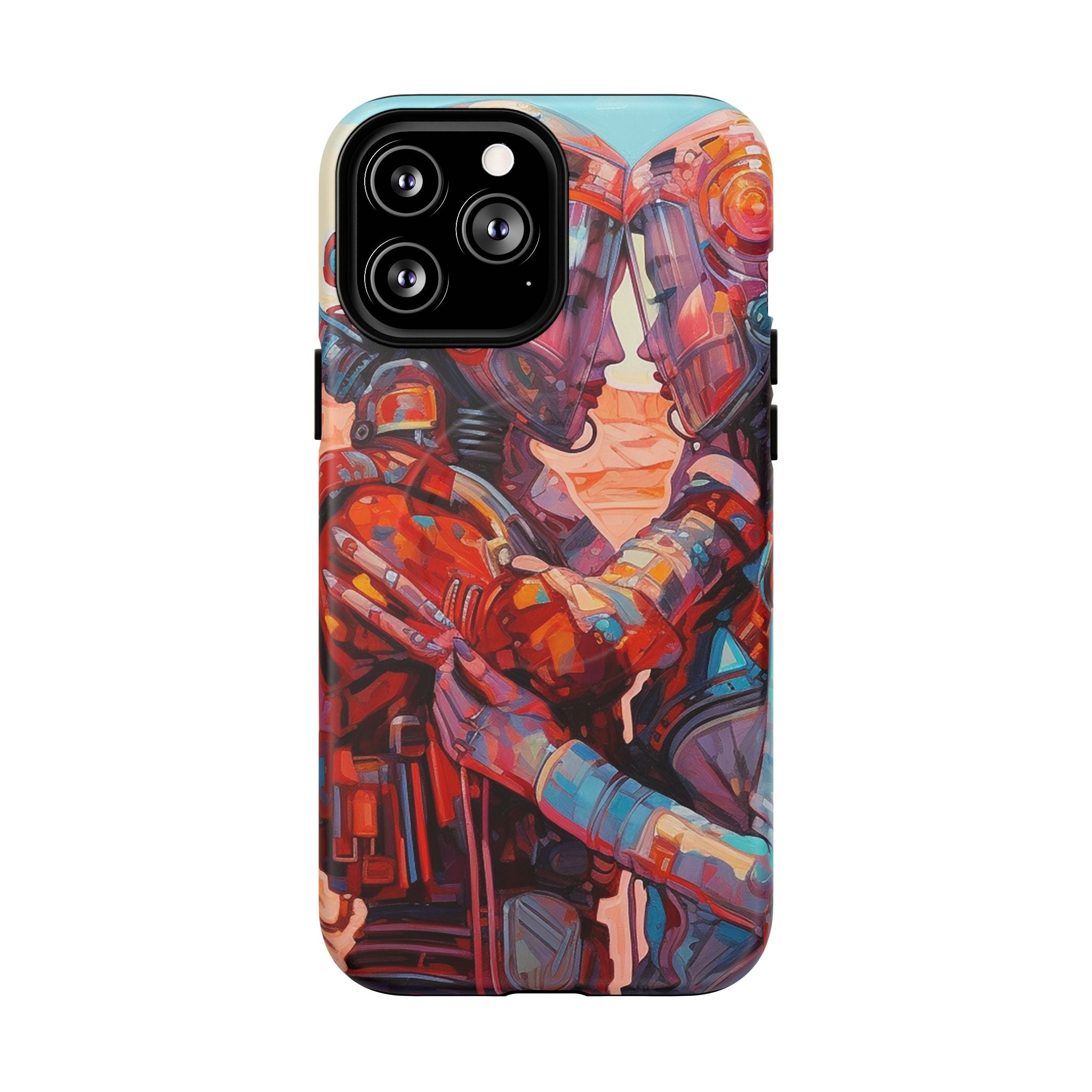 Phone Case — Colorful Futuristic Astronauts Magnetic Tough Case