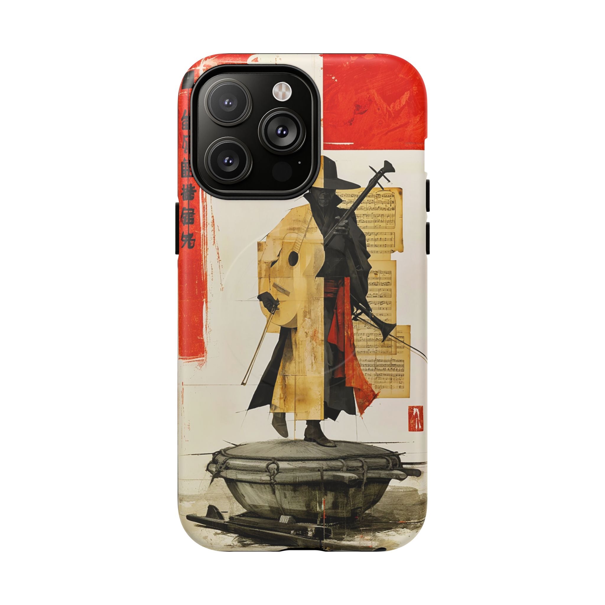Samurai Art Phone Case — Tough Magnetic Protective iPhone Cover
