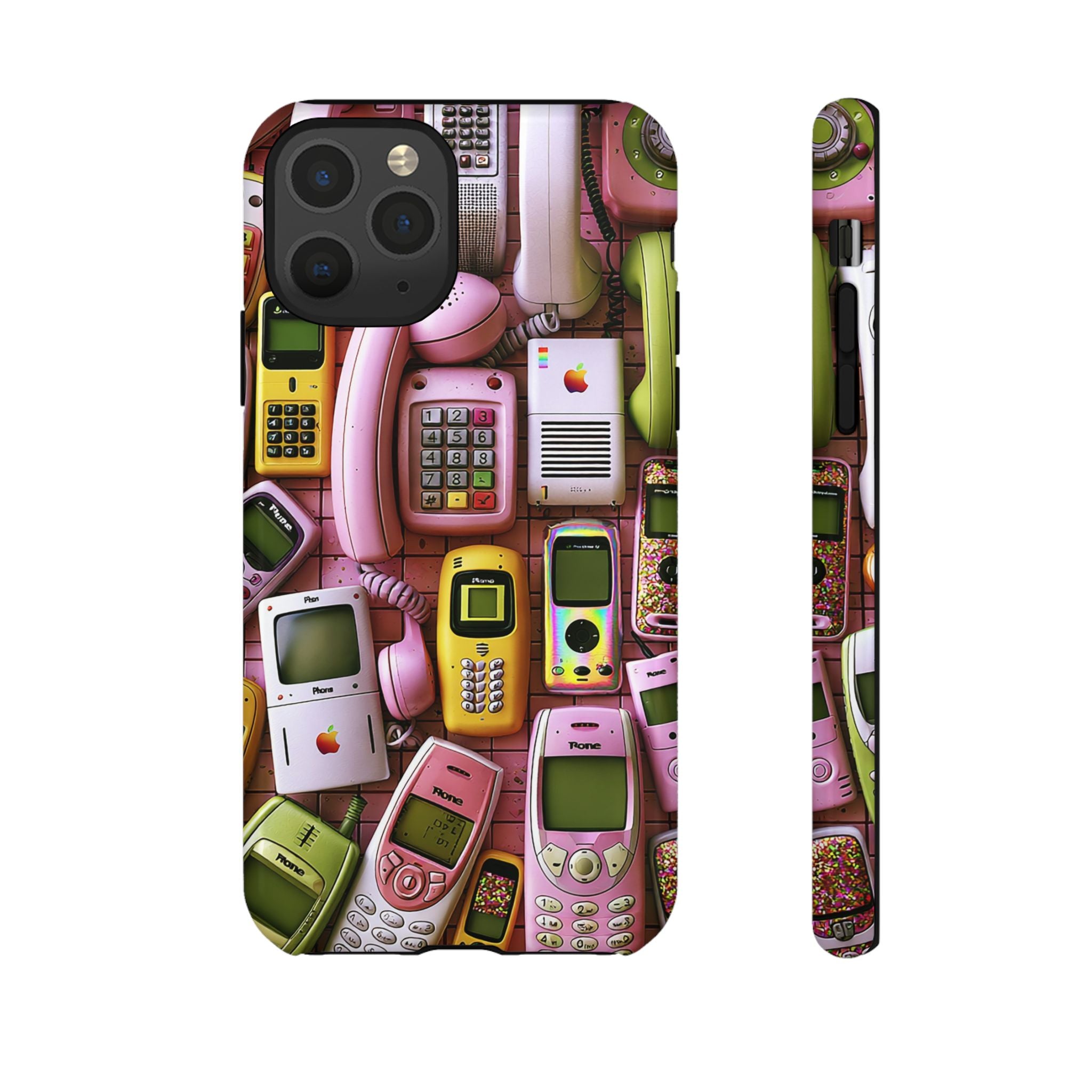 Phone Case — Surreal VR Cityscape Illustration