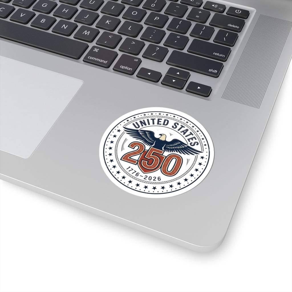 250th Anniversary Eagle Seal Sticker | 1776-2026, Patriotic 4th of July