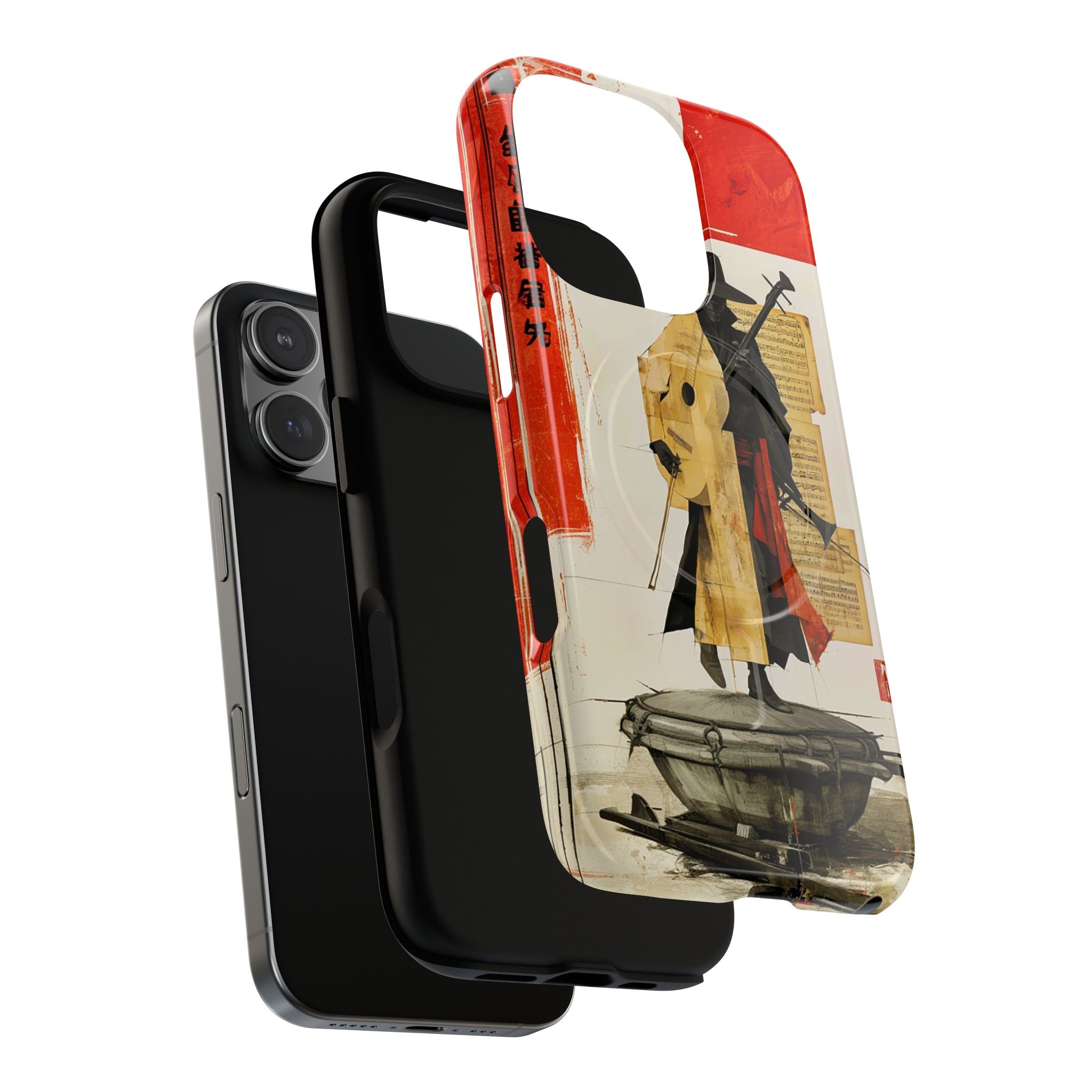 Samurai Art Phone Case — Tough Magnetic Protective iPhone Cover