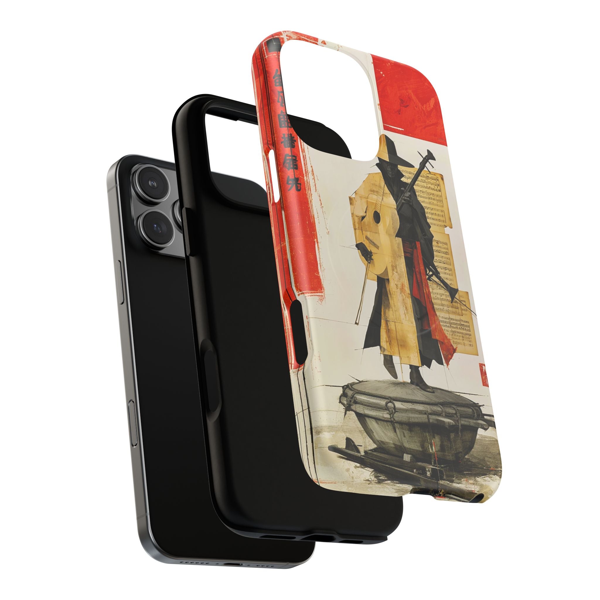 Samurai Art Phone Case — Tough Magnetic Protective iPhone Cover