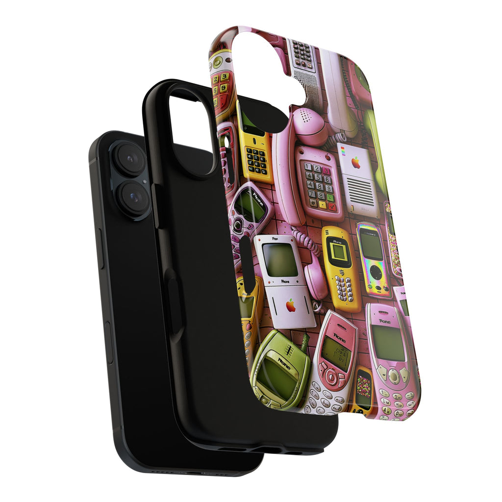 Phone Case — Surreal VR Cityscape Illustration