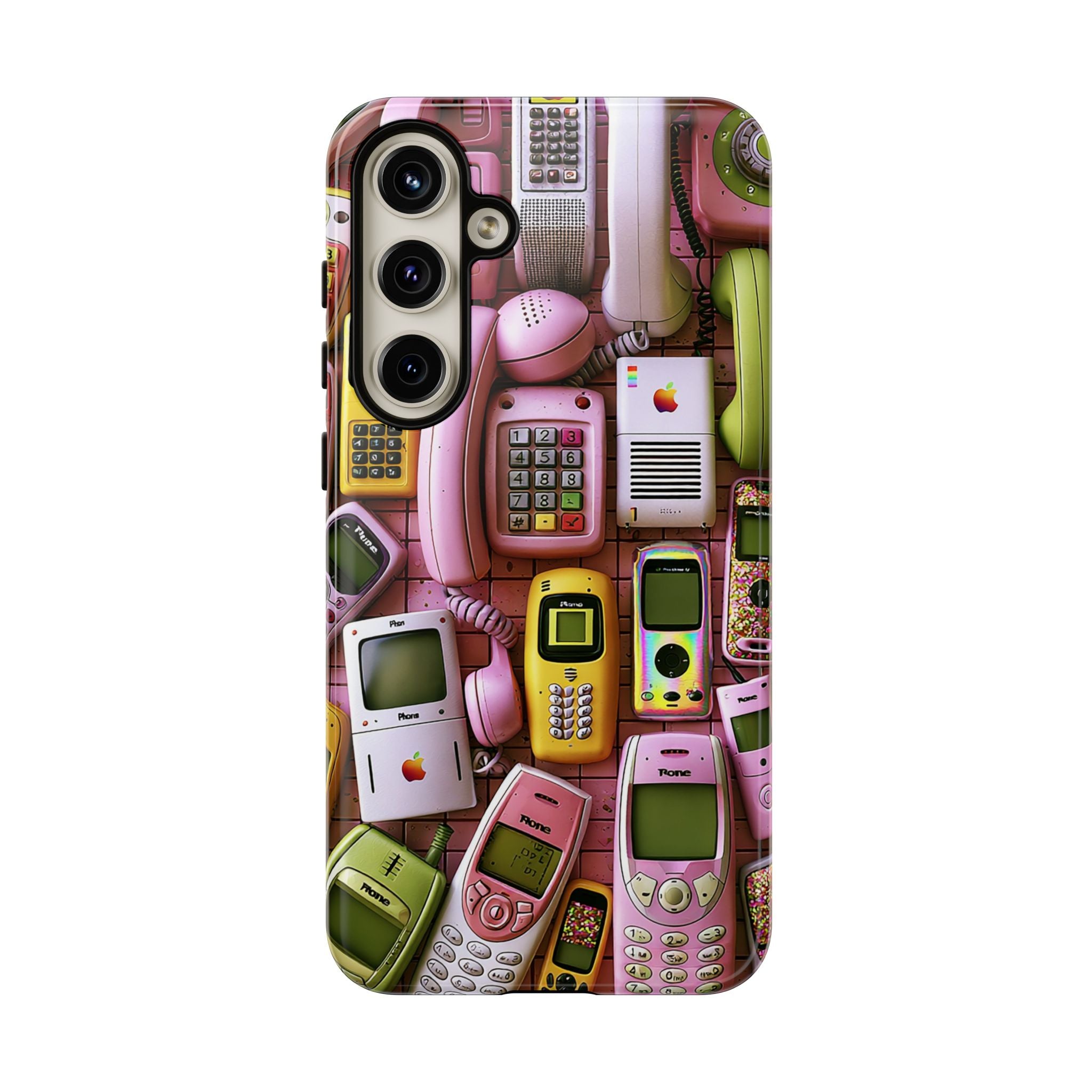 Phone Case — Surreal VR Cityscape Illustration