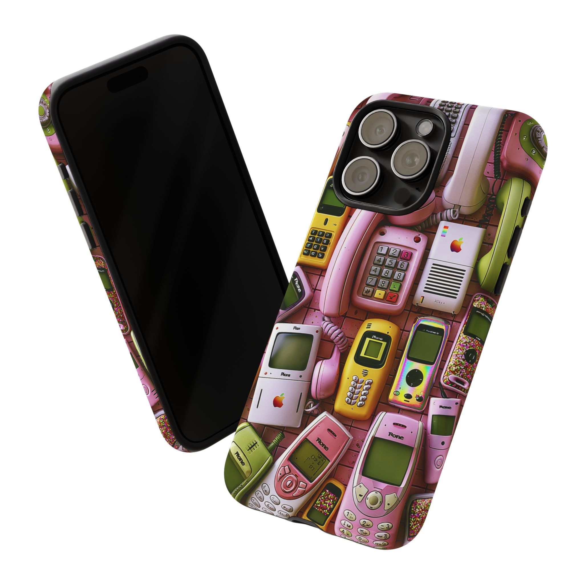 Phone Case — Surreal VR Cityscape Illustration