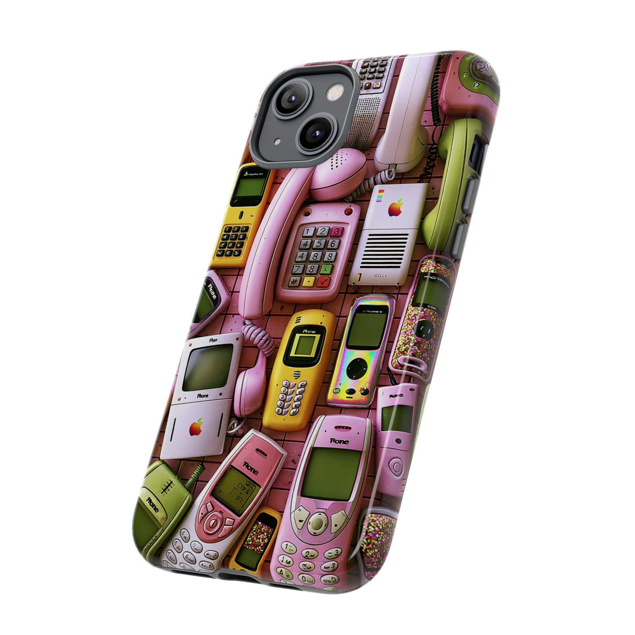 Phone Case — Surreal VR Cityscape Illustration