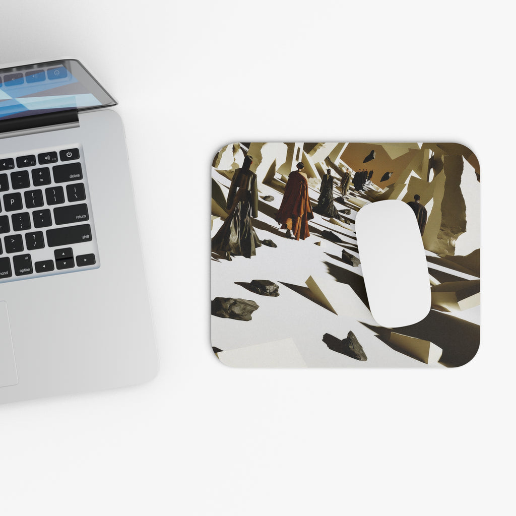 Mouse Pad — Surreal Pilgrimage Art Desk Mat