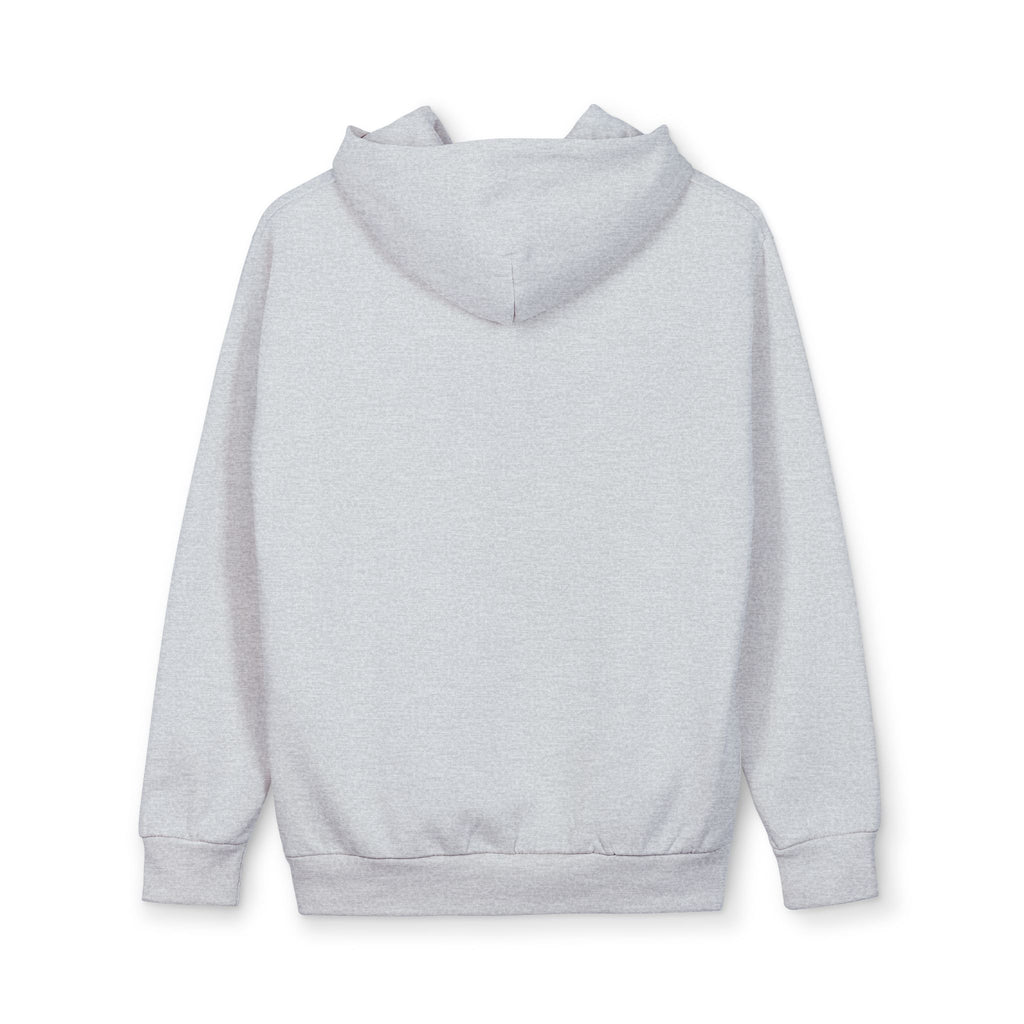 Spiral Pixel Art Hoodie — Monochrome Swirl Graphic Pullover