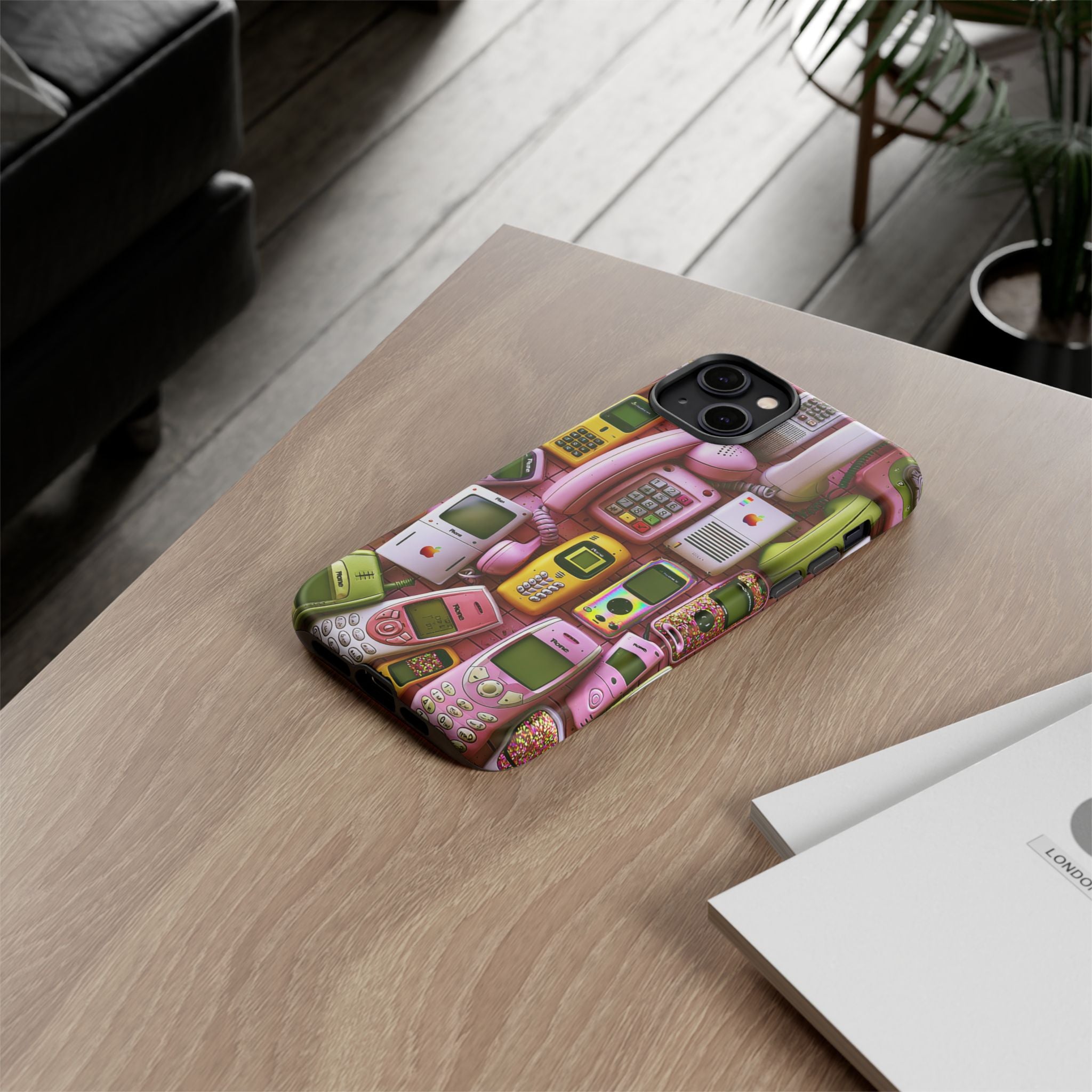 Phone Case — Surreal VR Cityscape Illustration