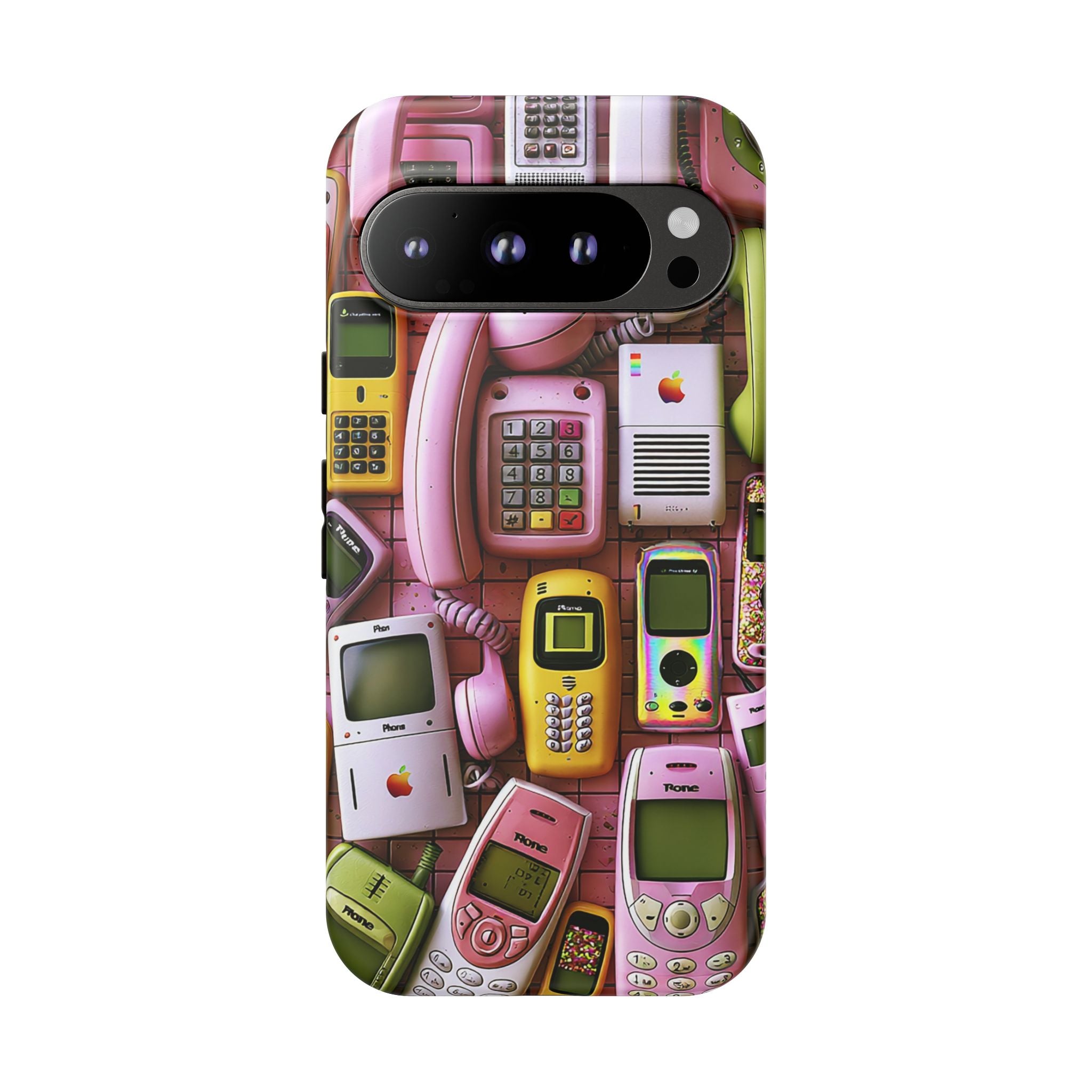 Phone Case — Surreal VR Cityscape Illustration