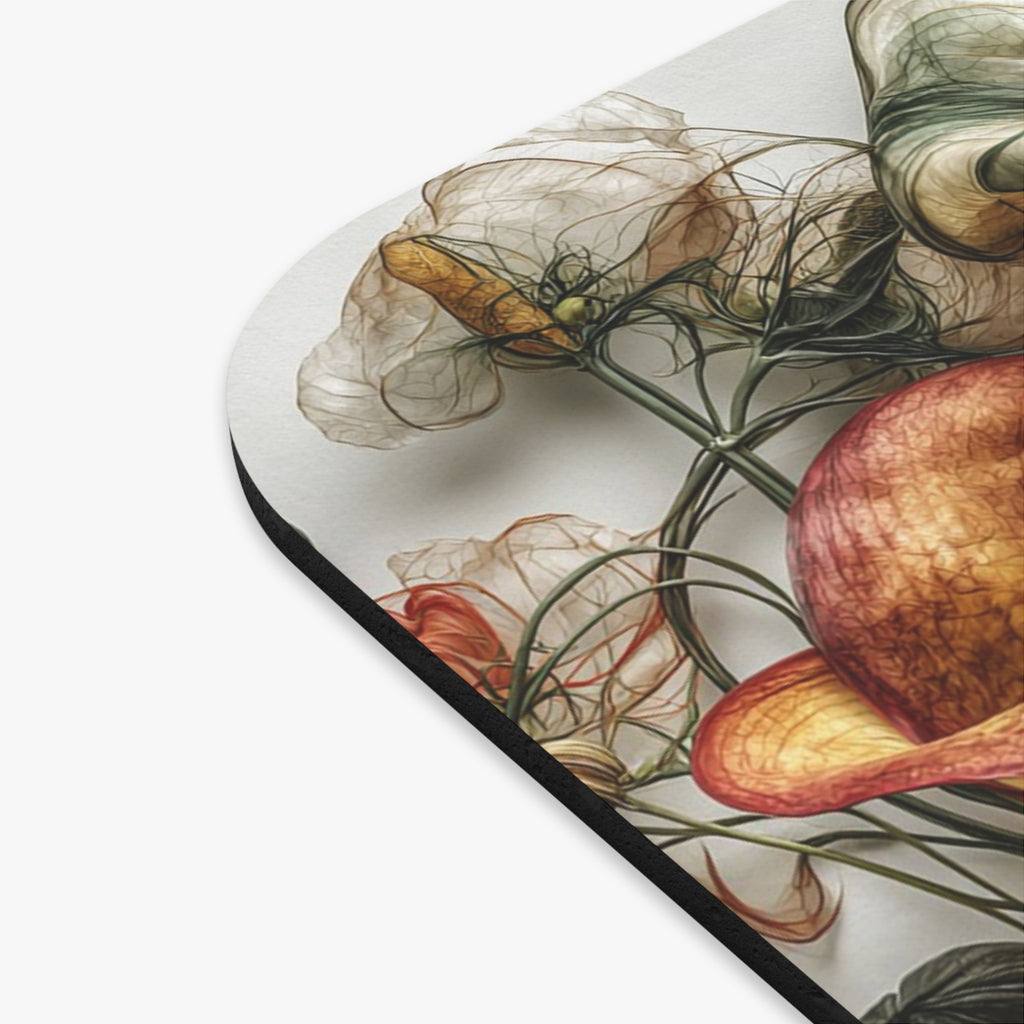 Floral Fantasy Mouse Pad – Ethereal Carnivorous Plant Desk Mat