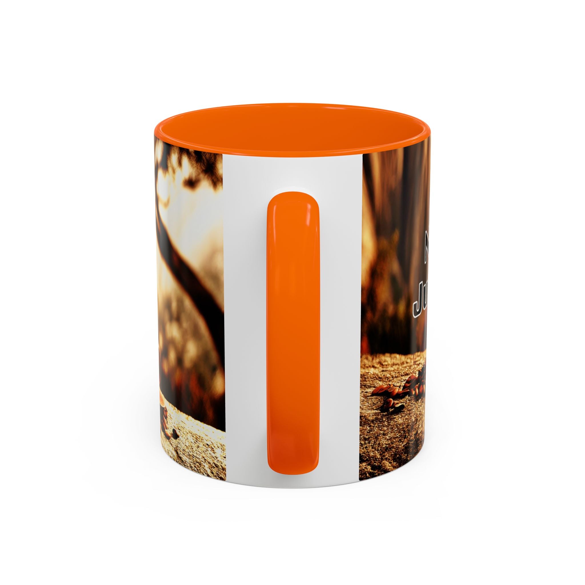 Coffee Mug — “No Chains on My Soul, Just Need Some Coffee” Accent Ceramic Mug (11/15 oz)