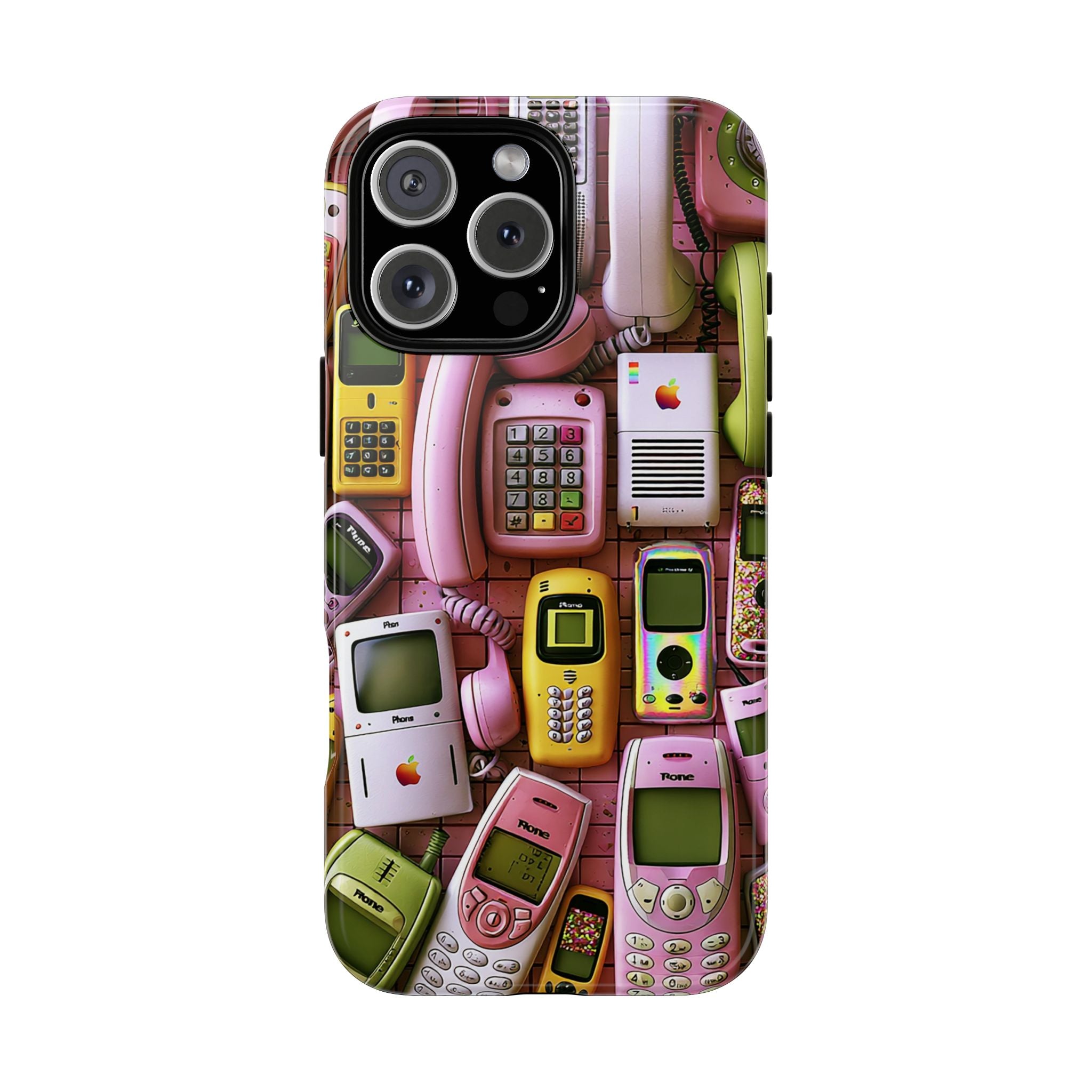 Phone Case — Surreal VR Cityscape Illustration