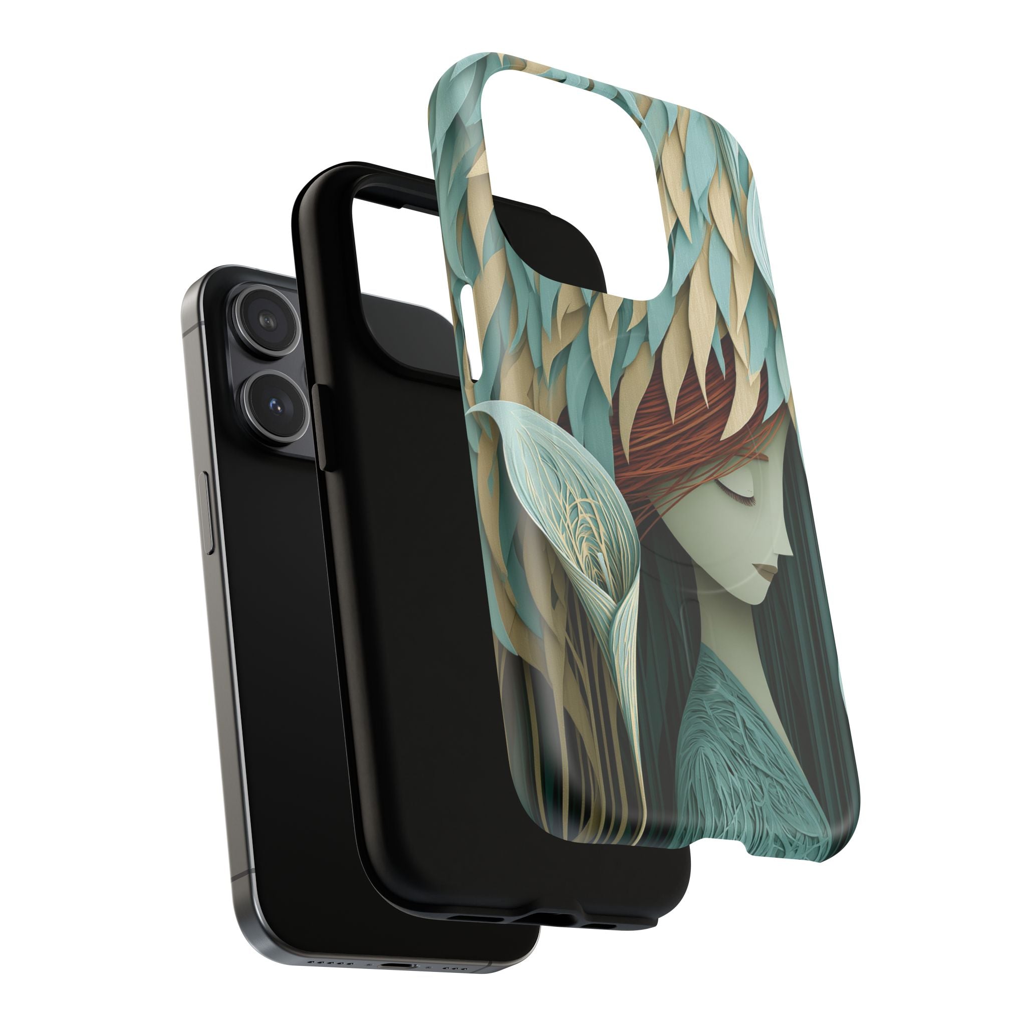 Artistic Forest Nymph Tough Magnetic Phone Case