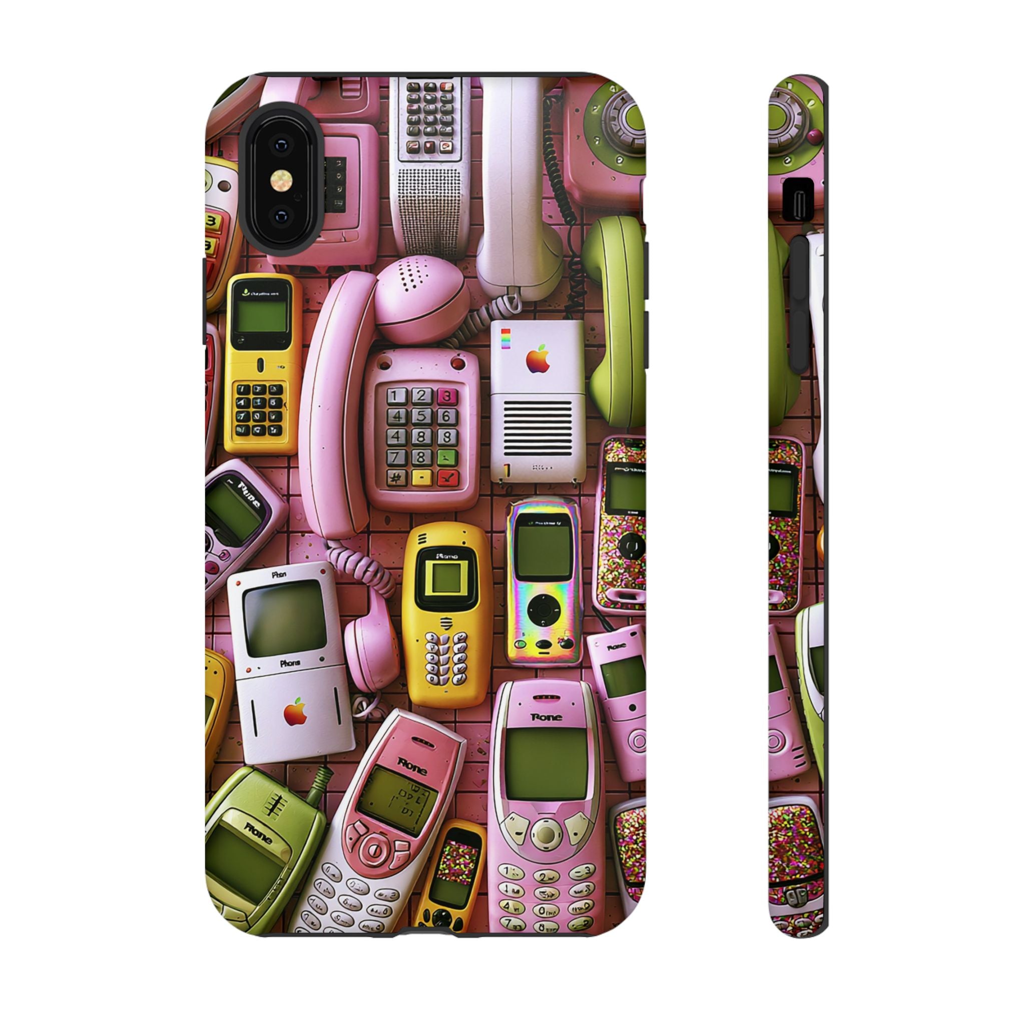 Phone Case — Surreal VR Cityscape Illustration