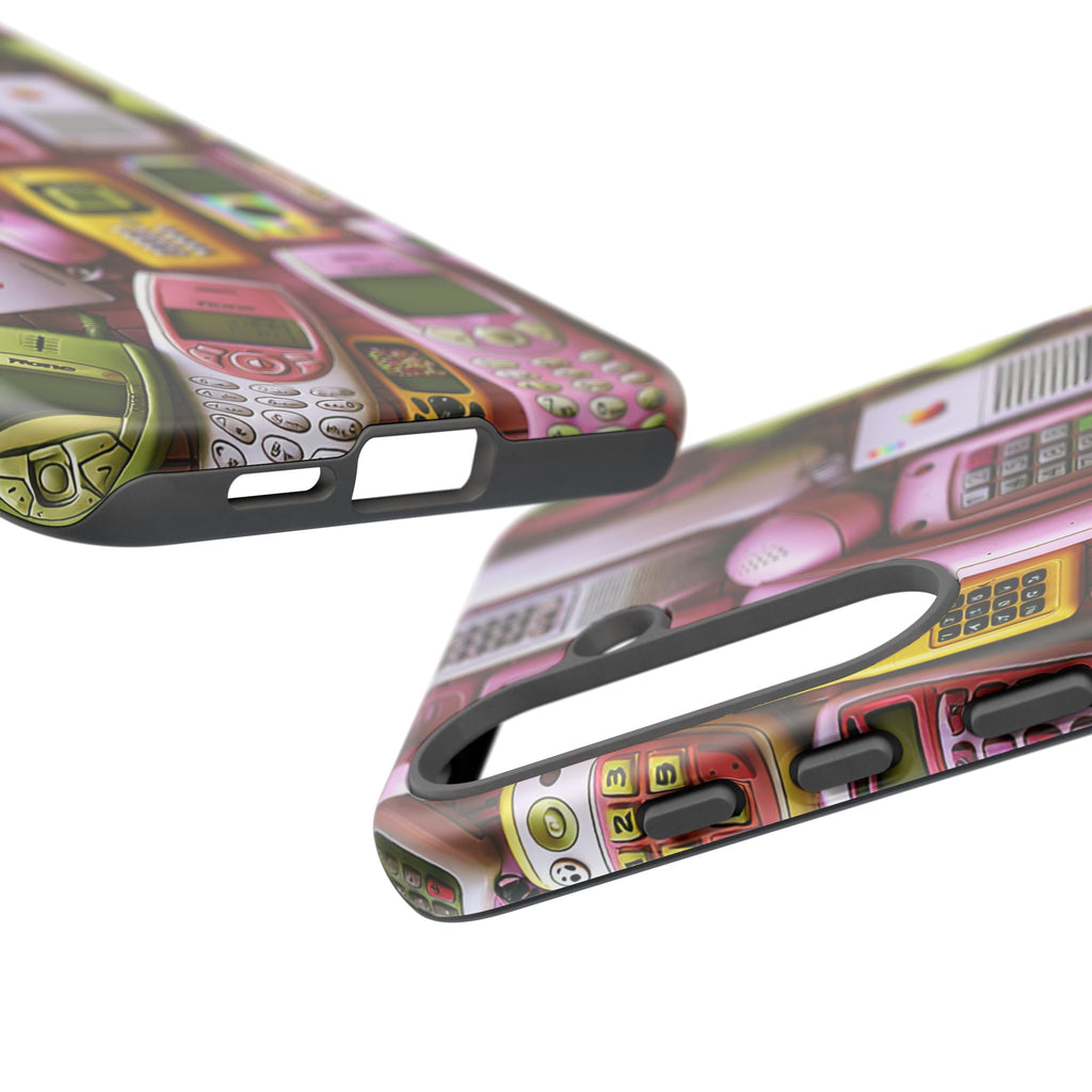 Phone Case — Surreal VR Cityscape Illustration