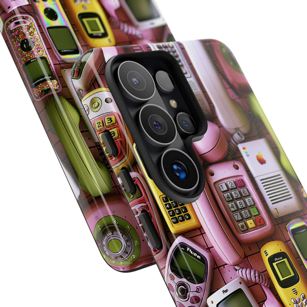 Phone Case — Surreal VR Cityscape Illustration