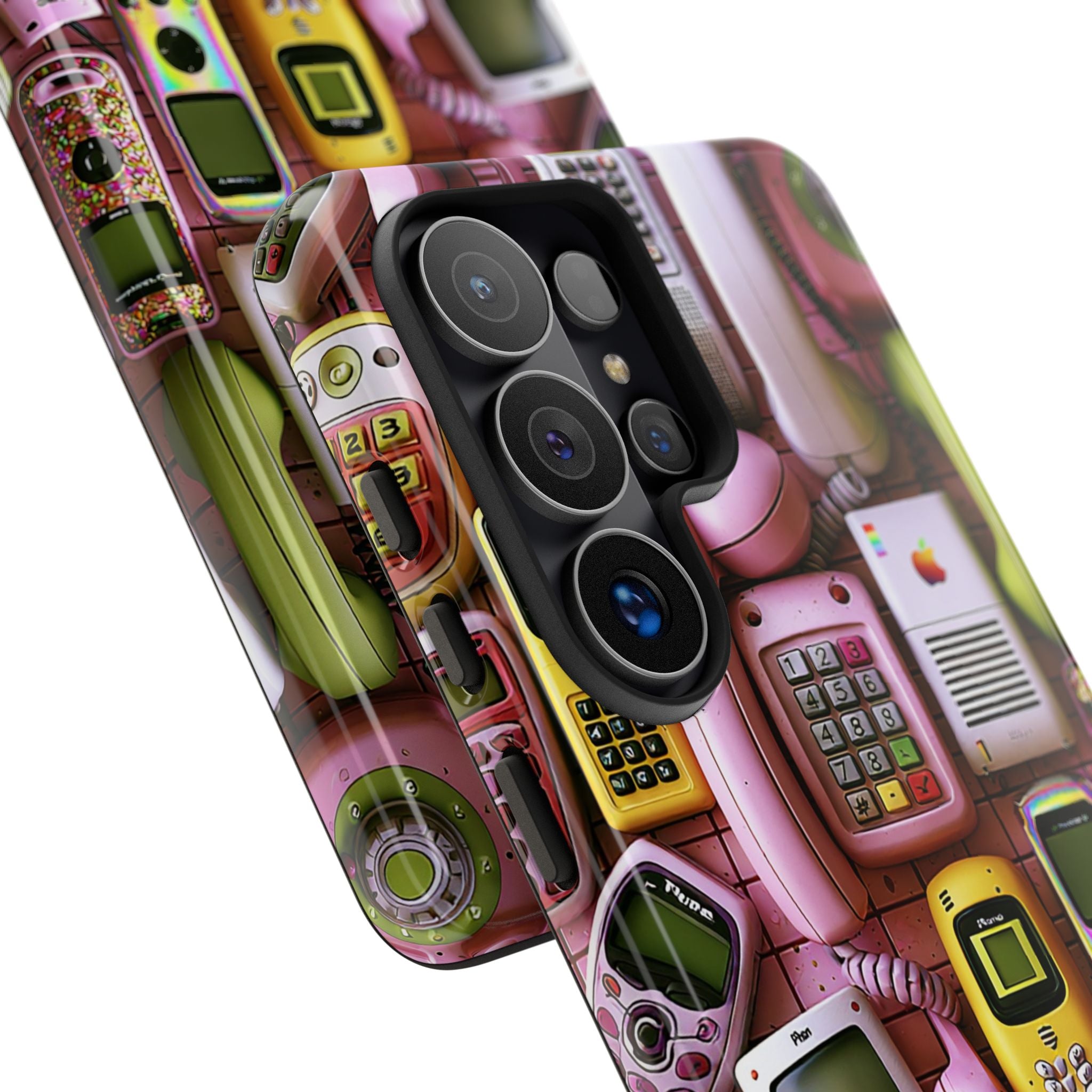 Phone Case — Surreal VR Cityscape Illustration