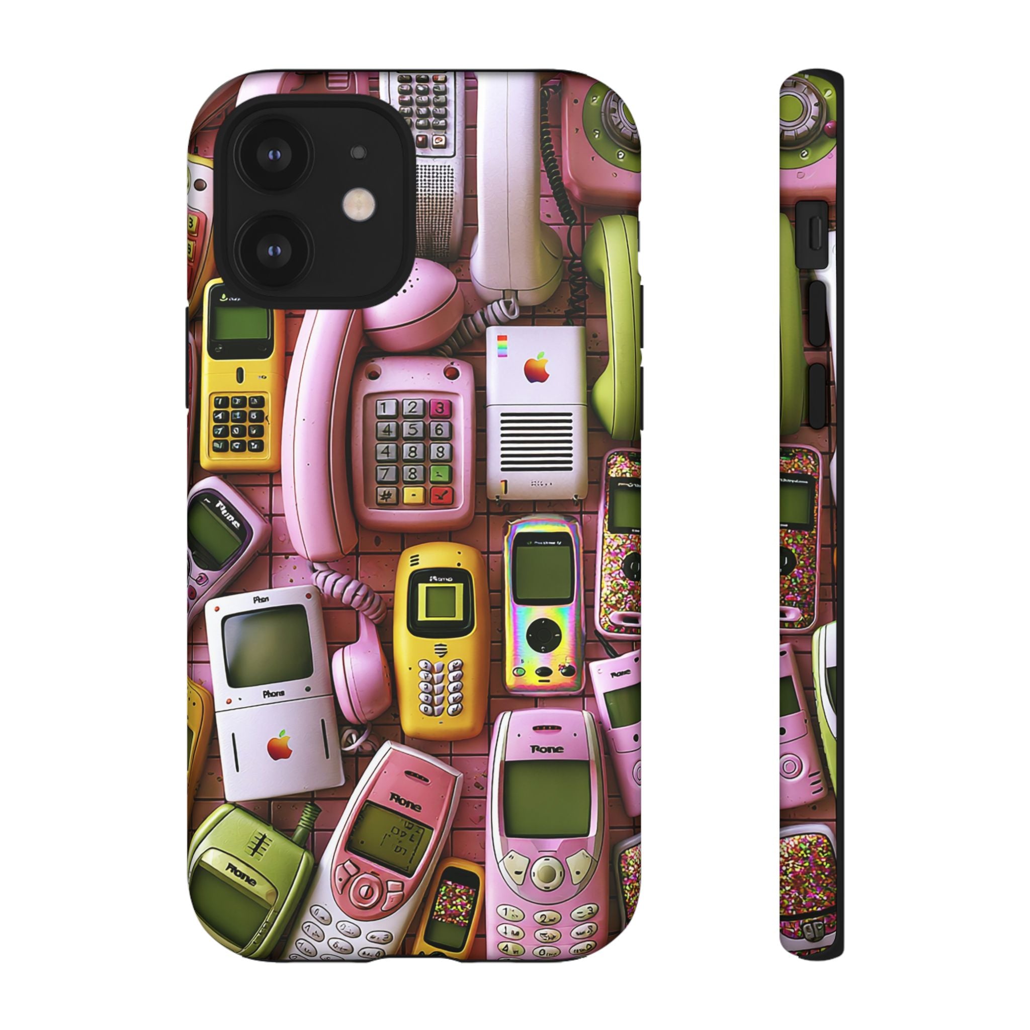 Phone Case — Surreal VR Cityscape Illustration