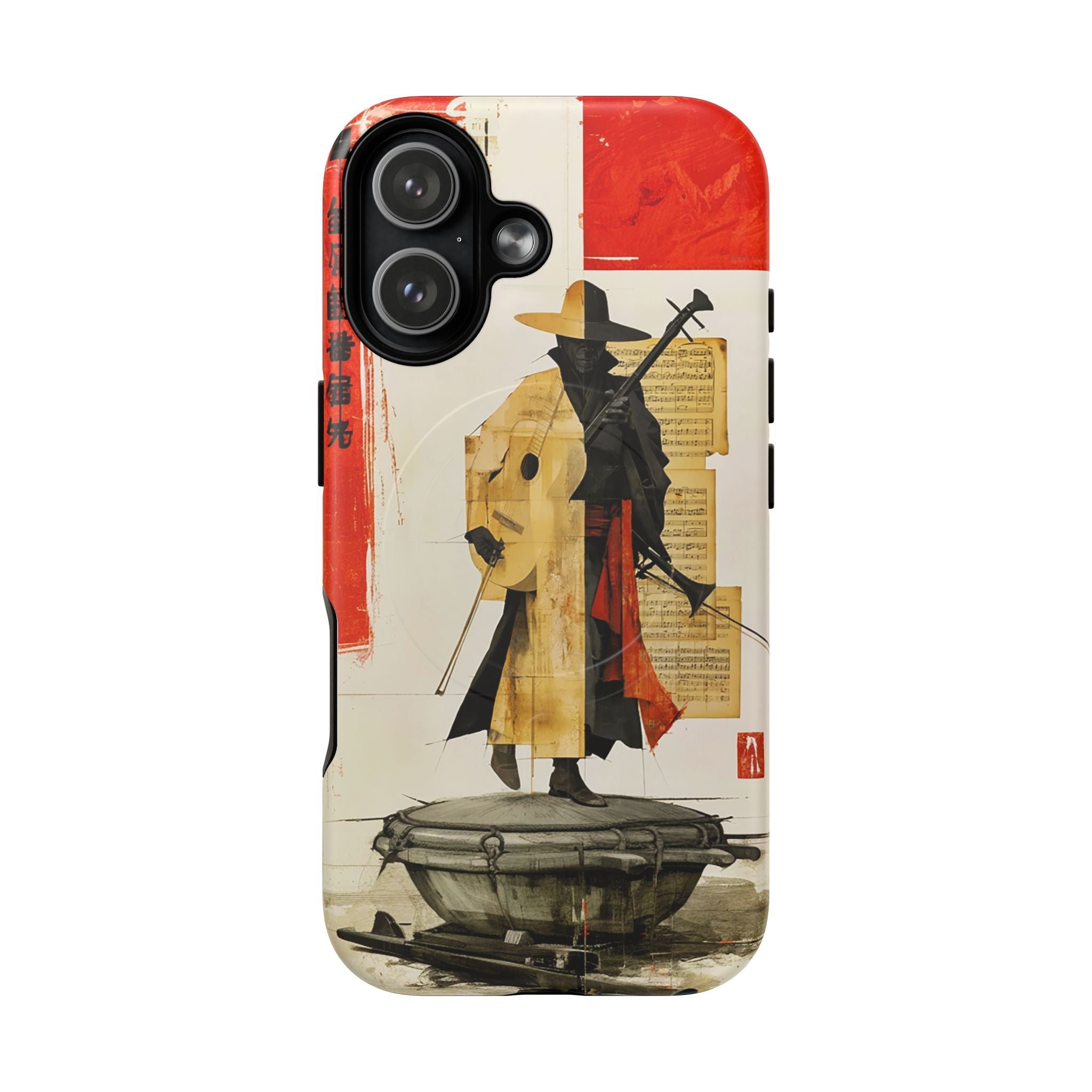 Samurai Art Phone Case — Tough Magnetic Protective iPhone Cover