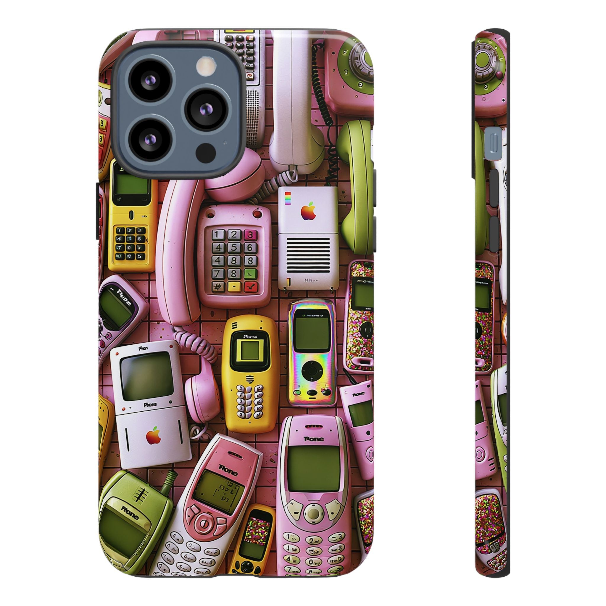 Phone Case — Surreal VR Cityscape Illustration