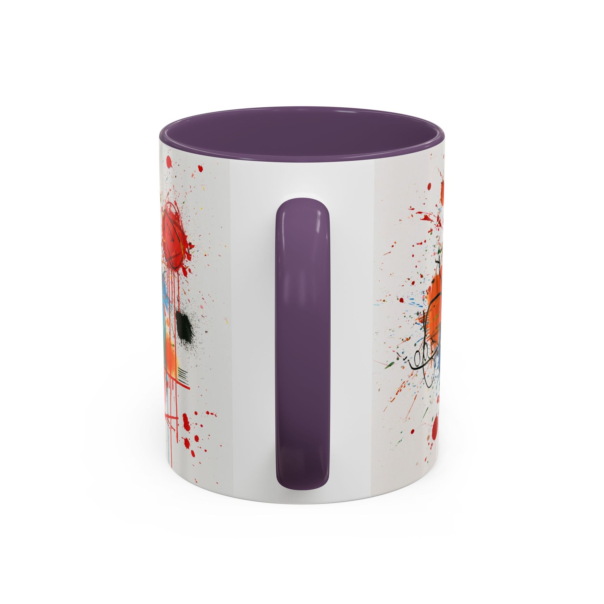 Colorful Abstract Monster Coffee Mug — Vibrant Art Accent Mug (11/15 oz)