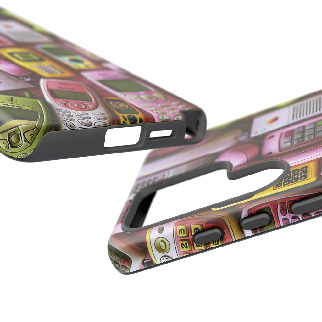 Phone Case — Surreal VR Cityscape Illustration