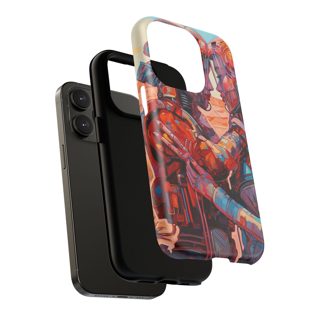 Phone Case — Colorful Futuristic Astronauts Magnetic Tough Case