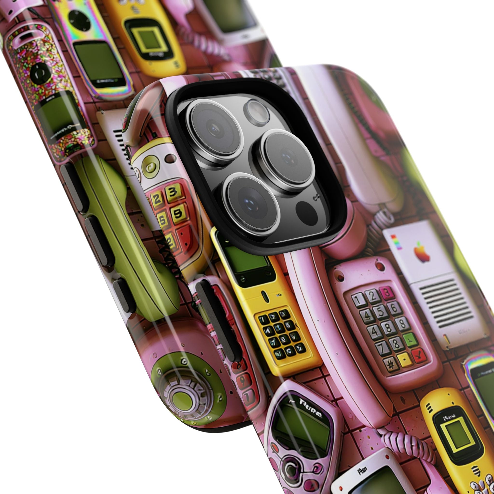 Phone Case — Surreal VR Cityscape Illustration