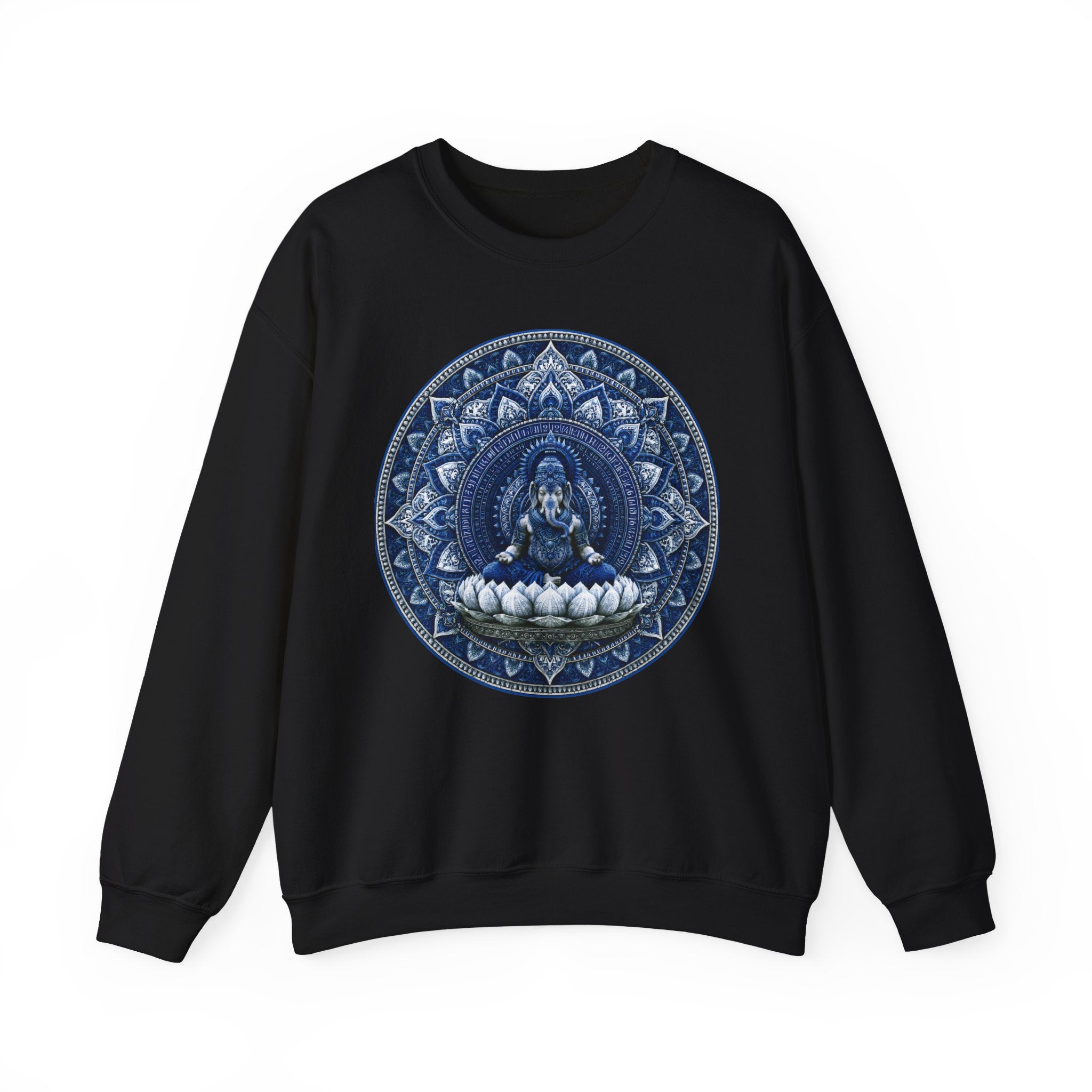 Mandala Lotus Buddha Crewneck Sweatshirt