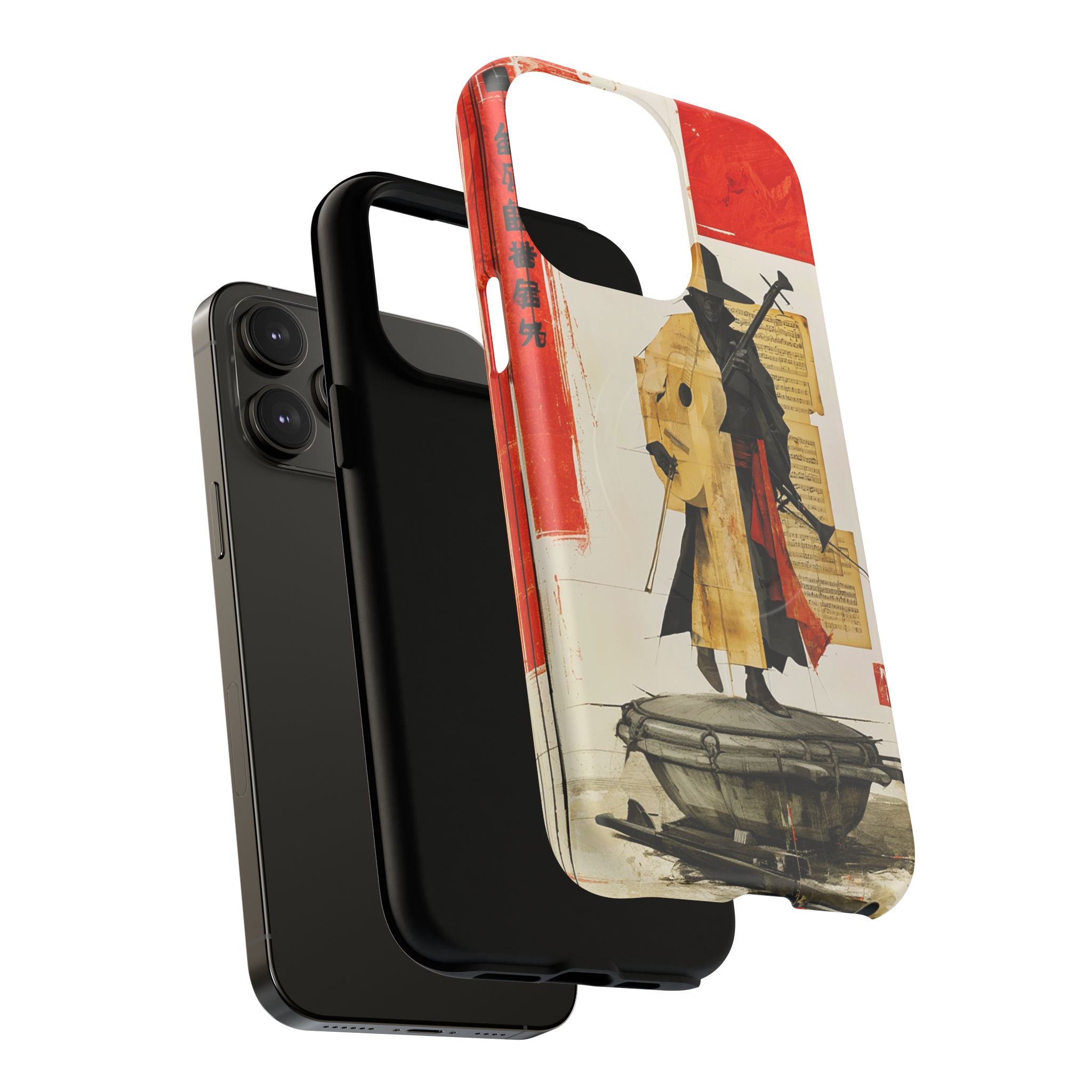 Samurai Art Phone Case — Tough Magnetic Protective iPhone Cover