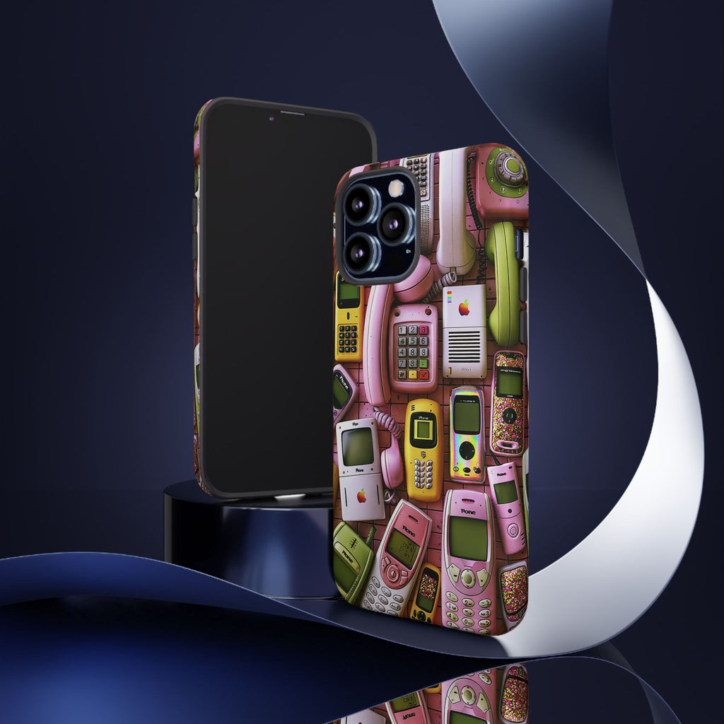 Phone Case — Surreal VR Cityscape Illustration
