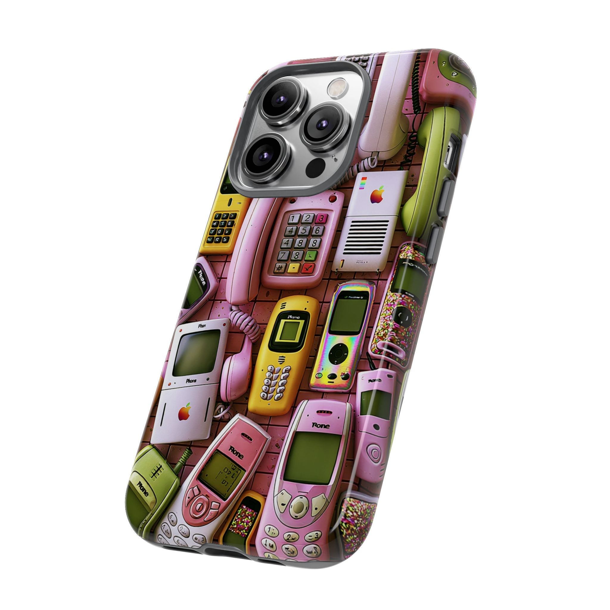 Phone Case — Surreal VR Cityscape Illustration