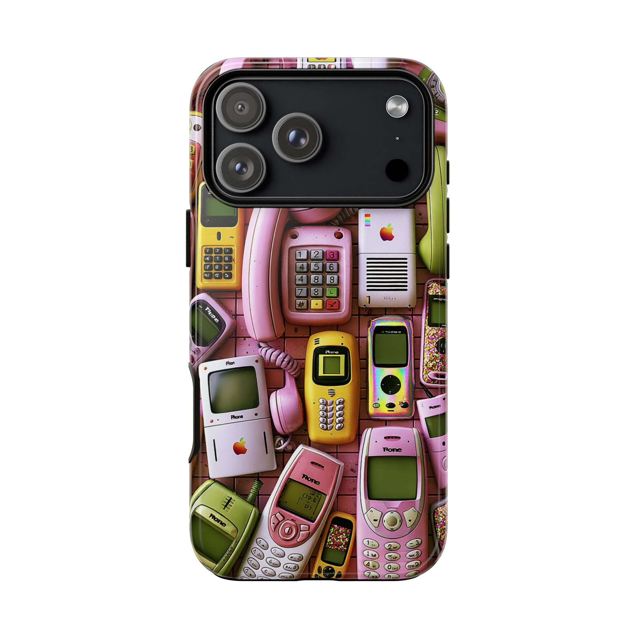 Phone Case — Surreal VR Cityscape Illustration