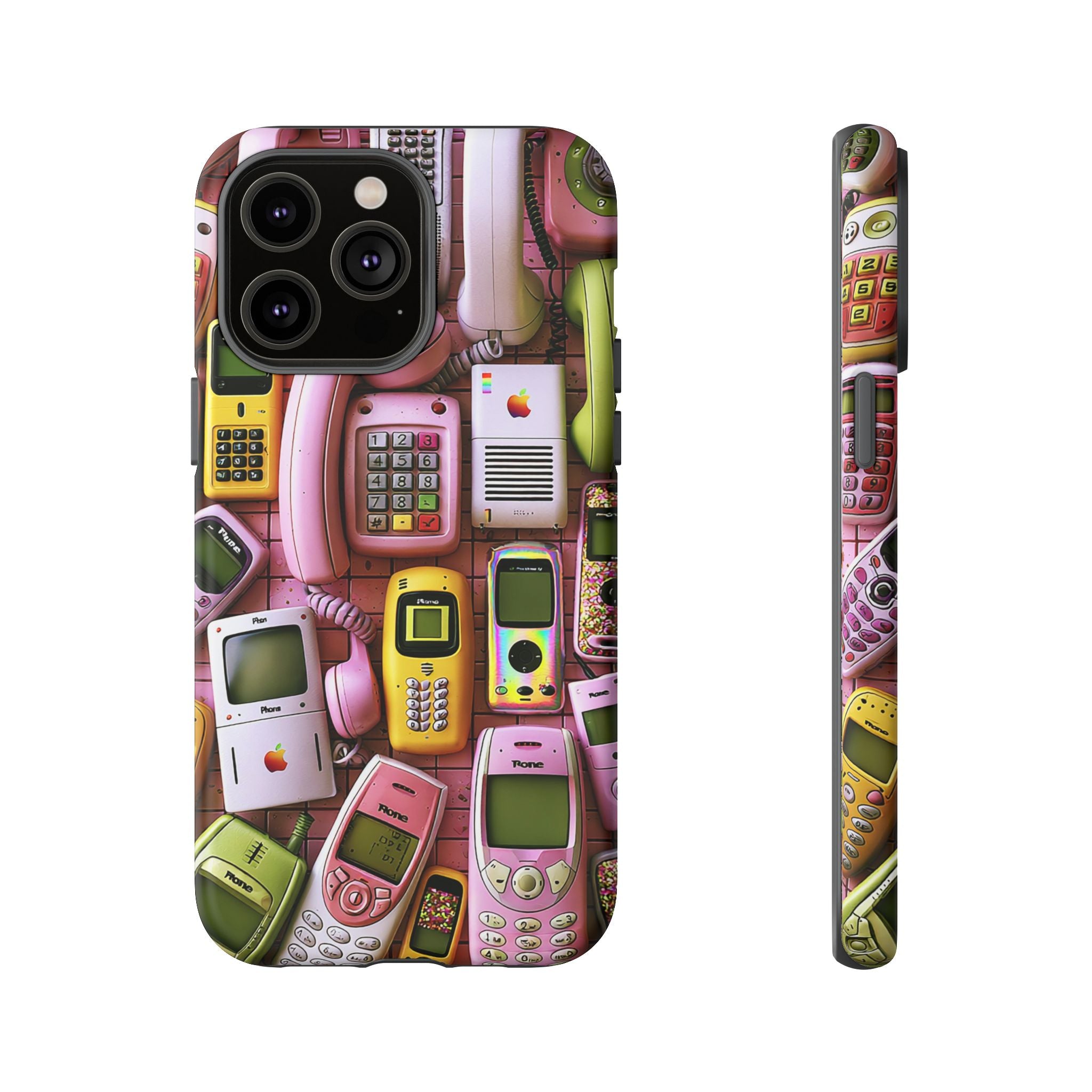 Phone Case — Surreal VR Cityscape Illustration