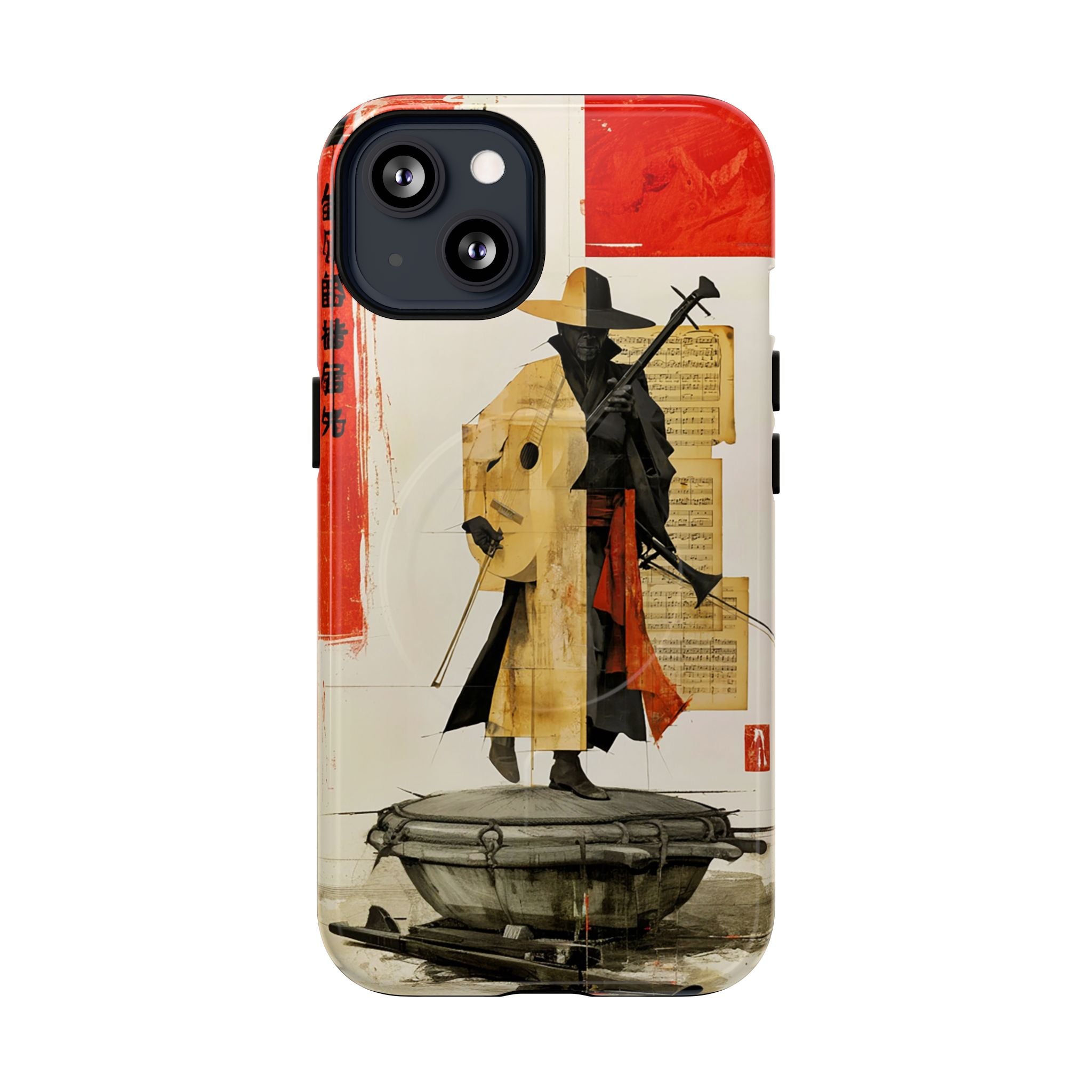 Samurai Art Phone Case — Tough Magnetic Protective iPhone Cover