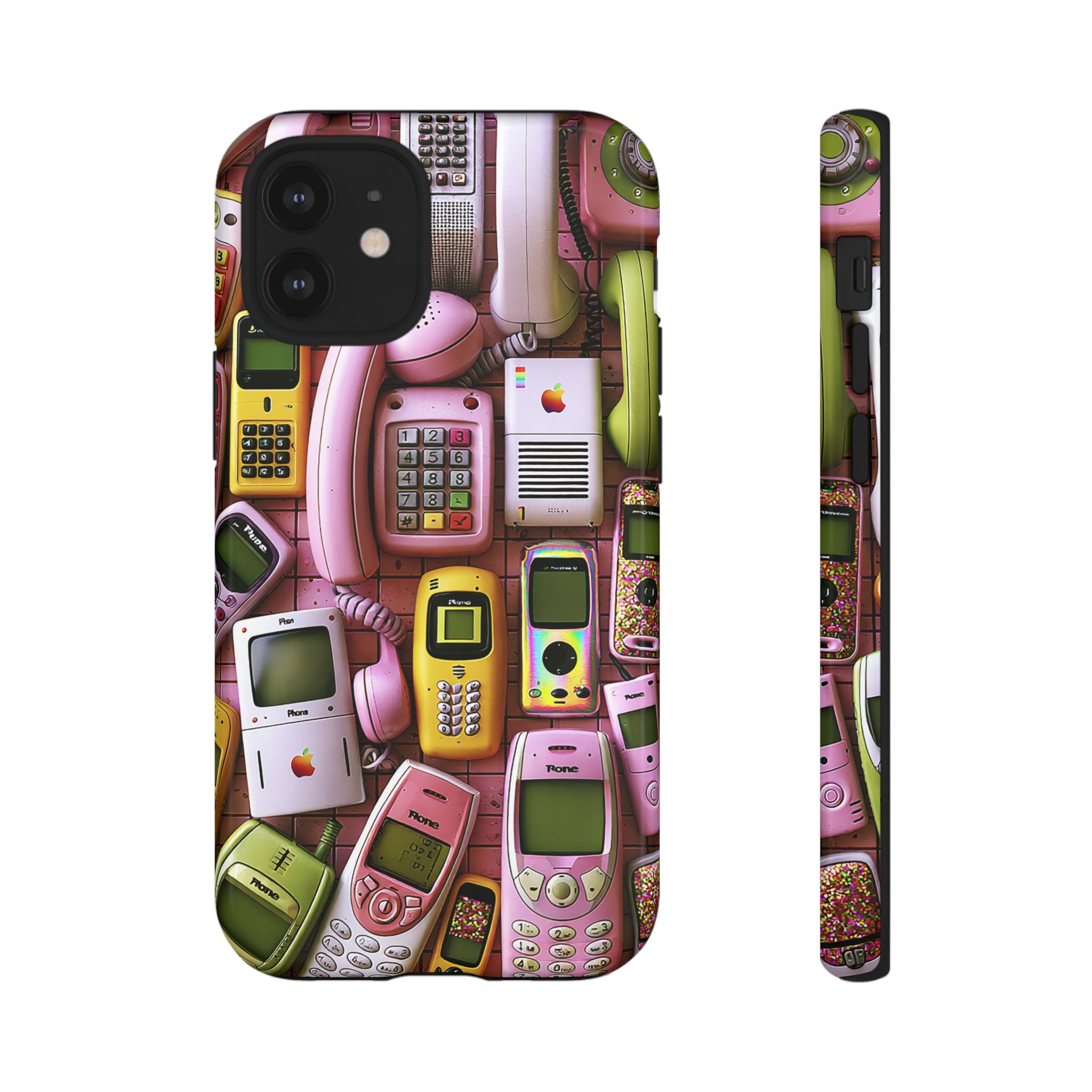 Phone Case — Surreal VR Cityscape Illustration