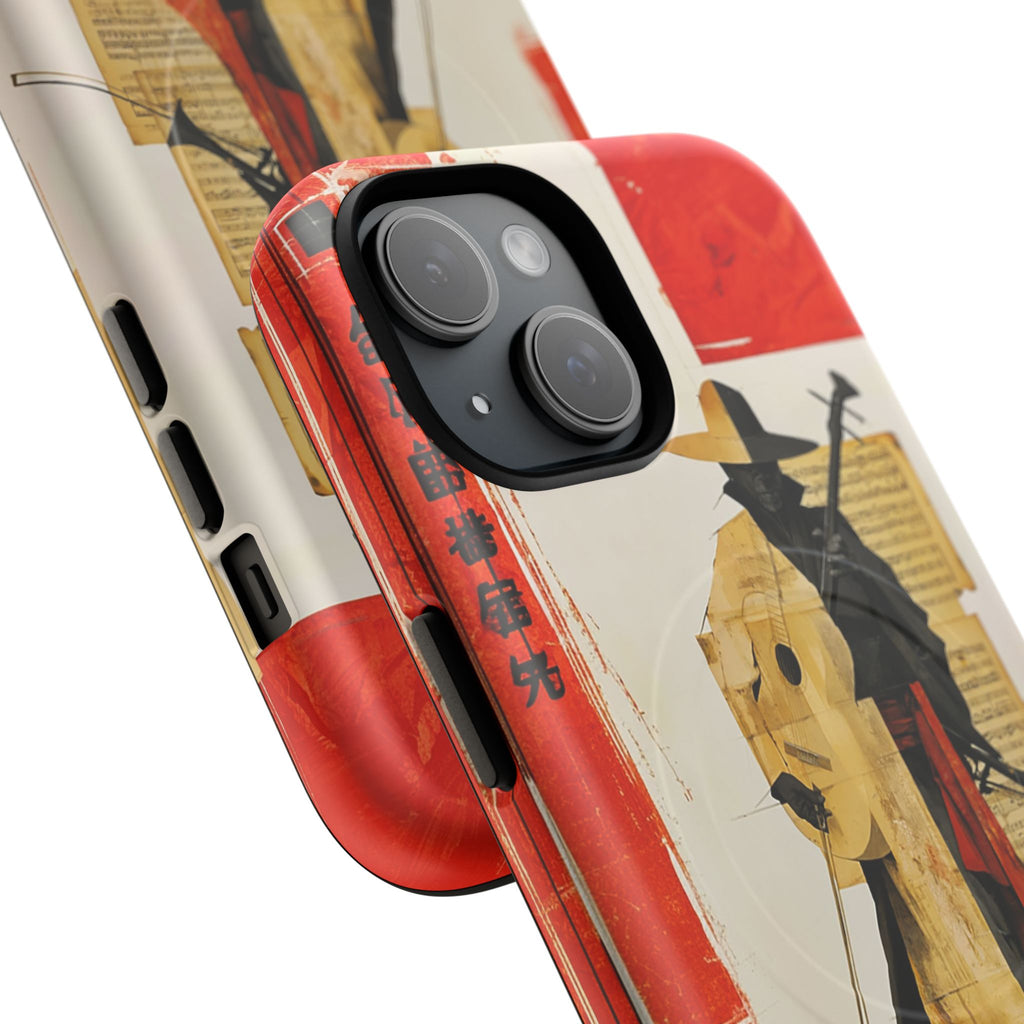 Samurai Art Phone Case — Tough Magnetic Protective iPhone Cover
