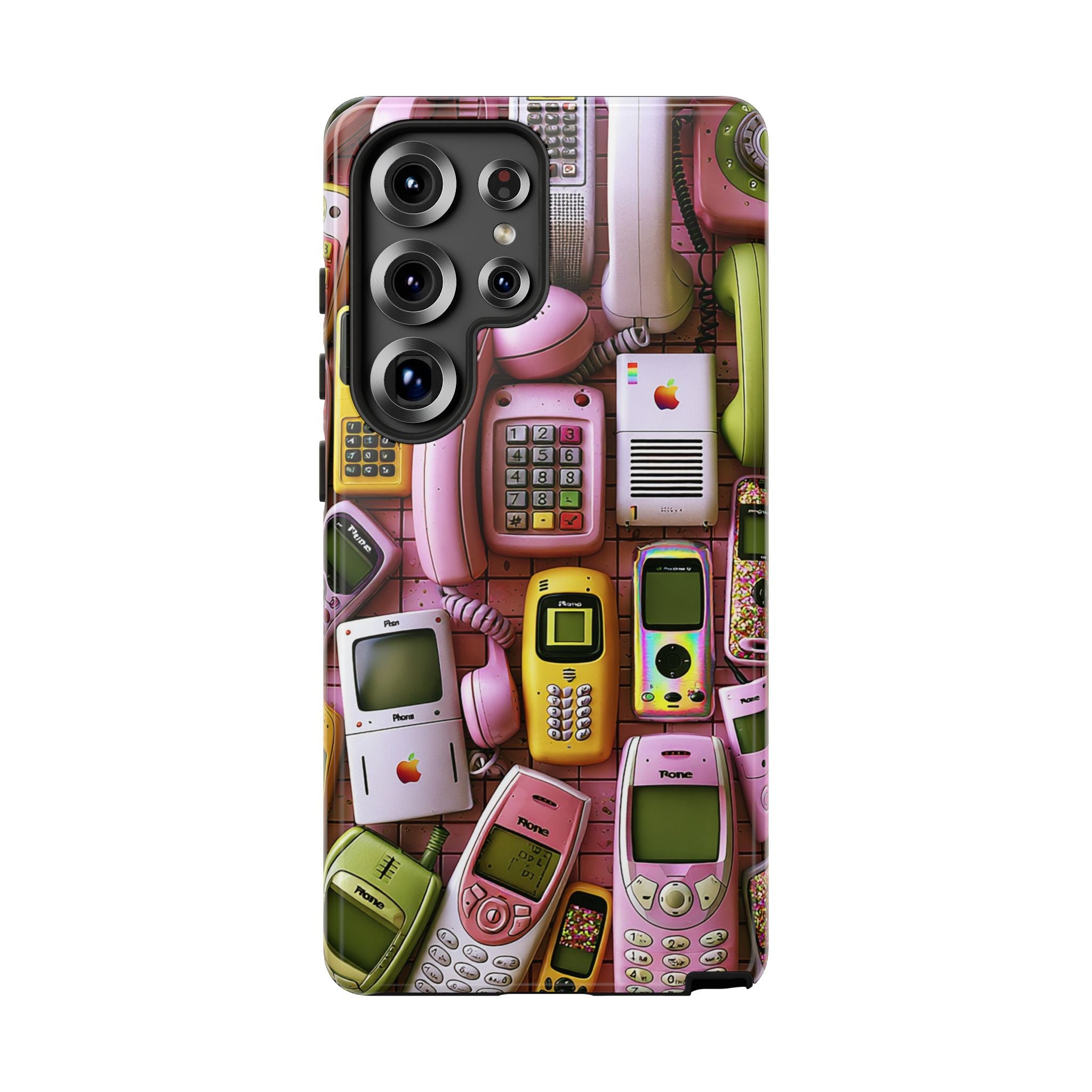Phone Case — Surreal VR Cityscape Illustration