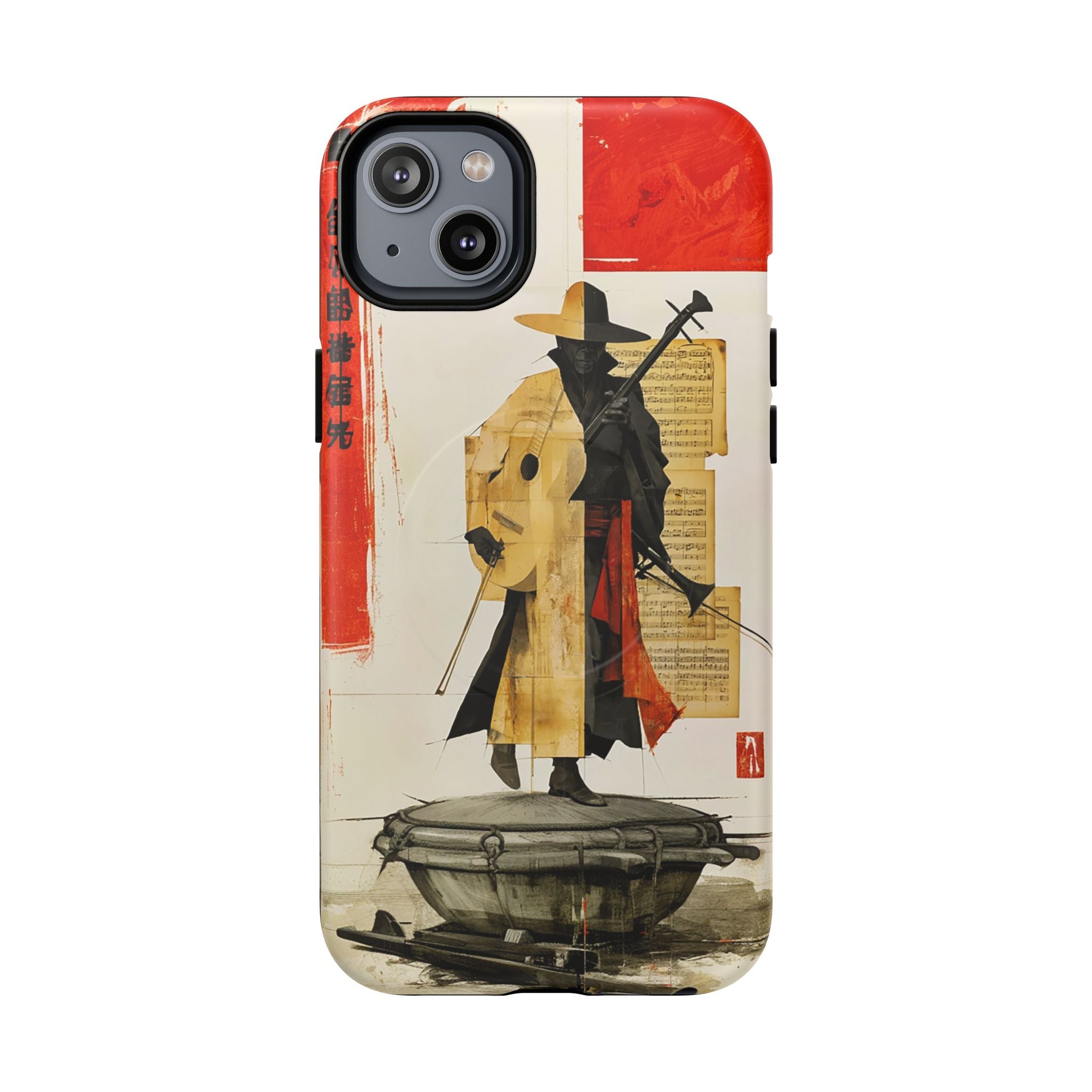 Samurai Art Phone Case — Tough Magnetic Protective iPhone Cover