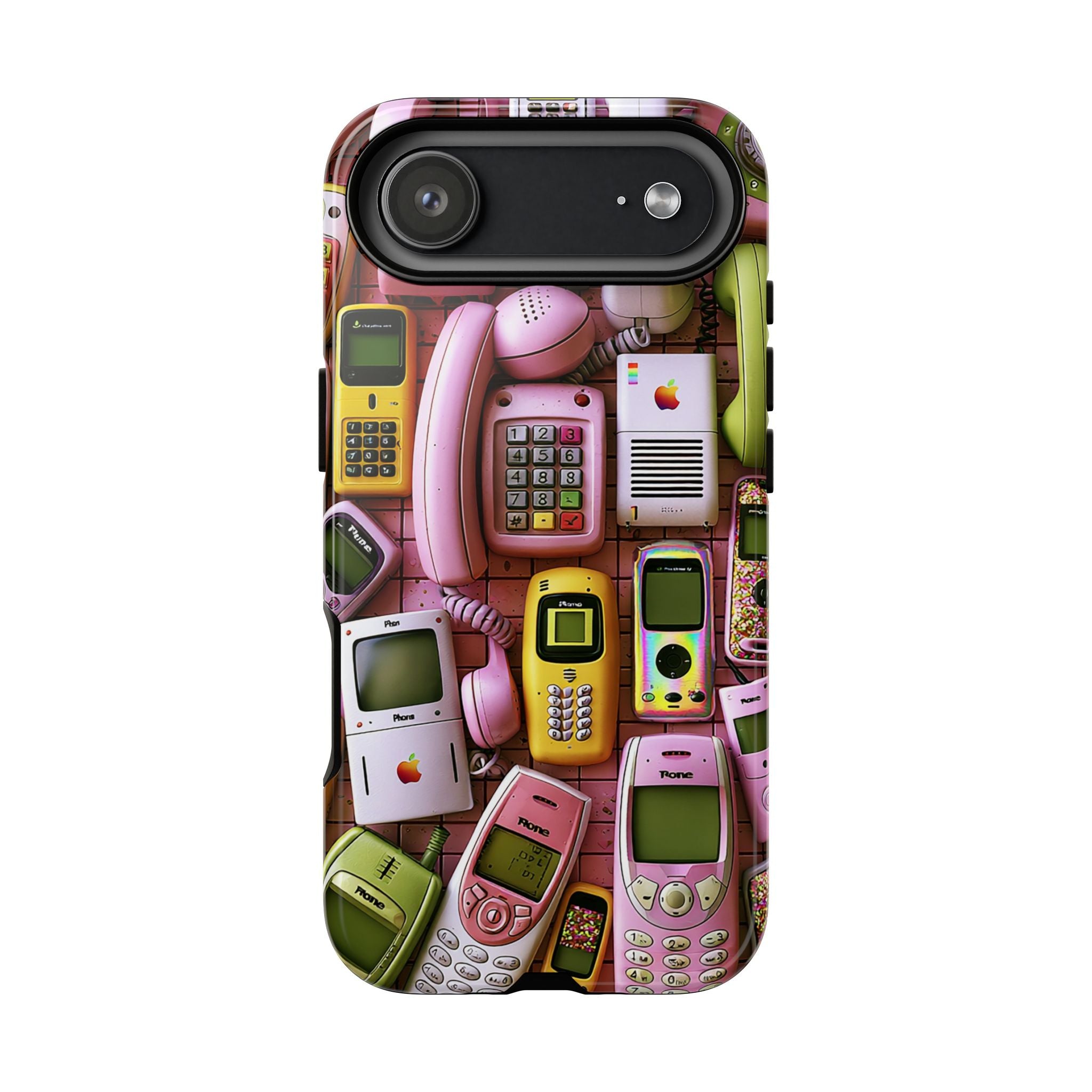 Phone Case — Surreal VR Cityscape Illustration